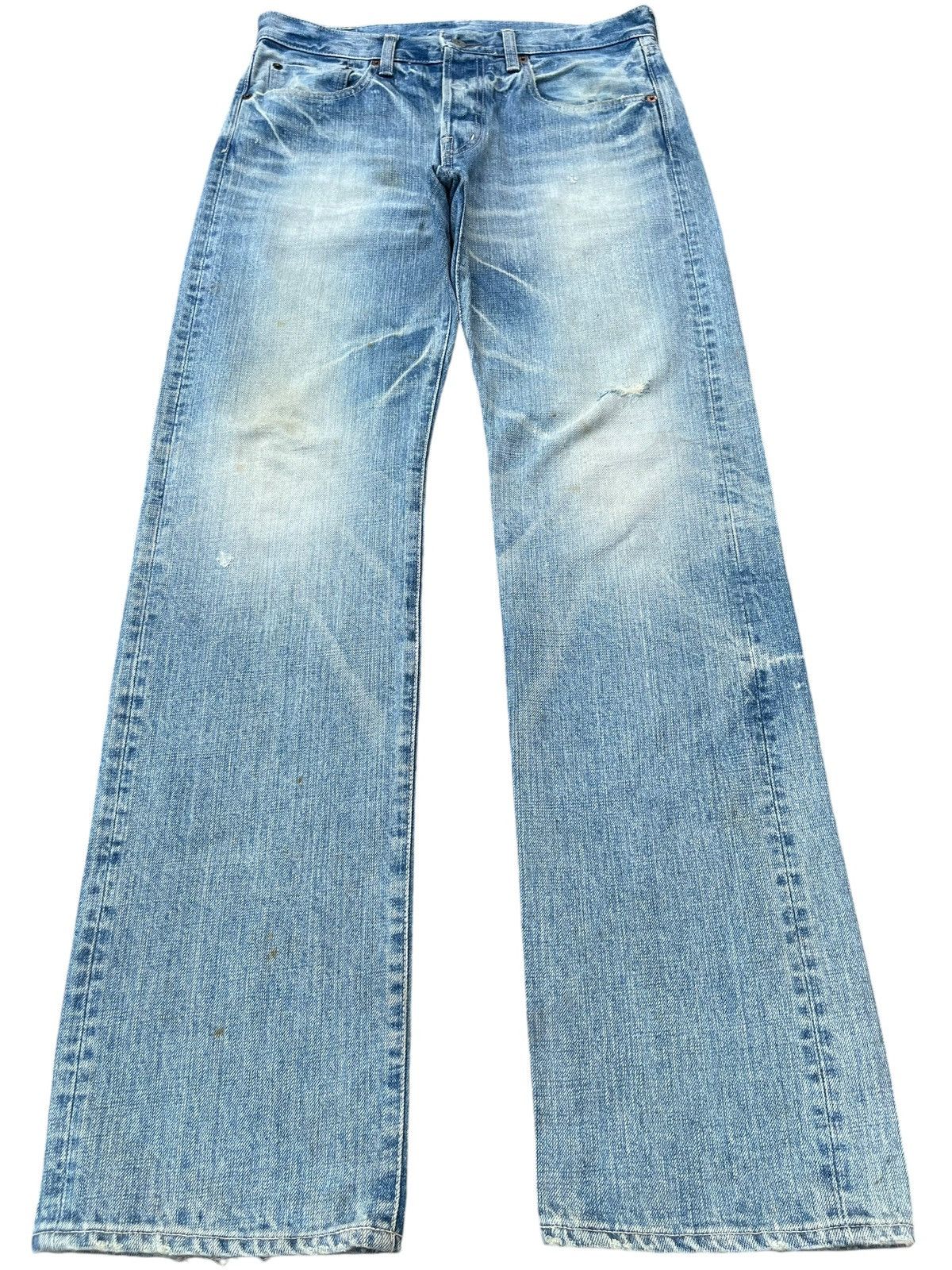 Eternal × Japanese Brand × Spellbound Vintage Japanese Brand Spellbound Light Blue Buttonfly Jeans Size US 32 / EU 48 - 1 Thumbnail
