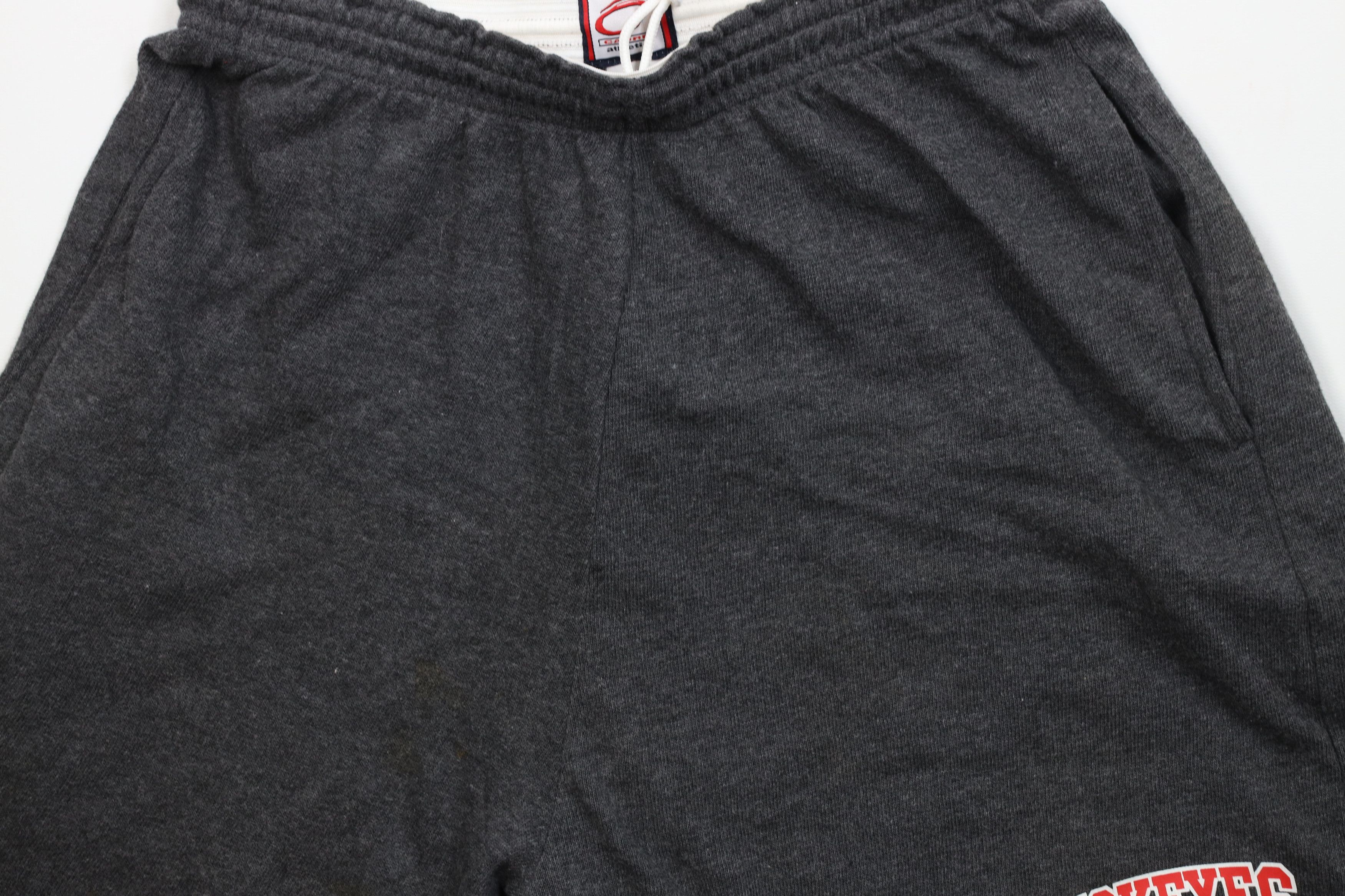 Vintage Vintage 90s Ohio State University Above Knee Shorts Gray Size US 34 / EU 50 - 3 Thumbnail