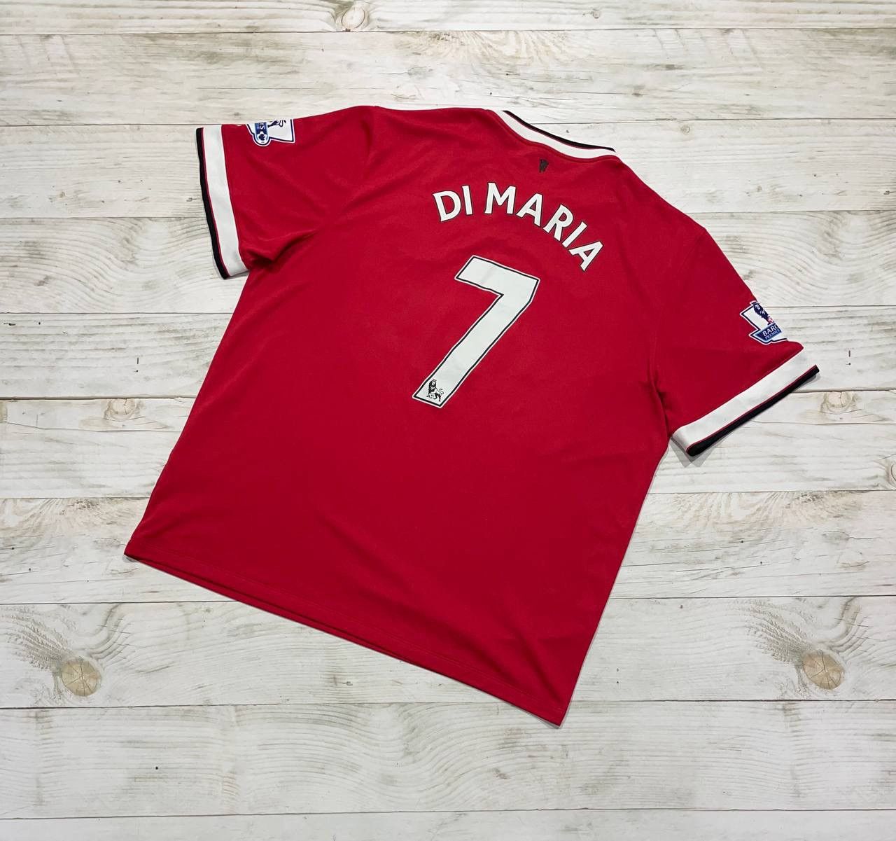 Nike Nike Manchester United 2014 2015 Di Maria #7 Home Shirt Size US XXL / EU 58 / 5 - 1 Thumbnail
