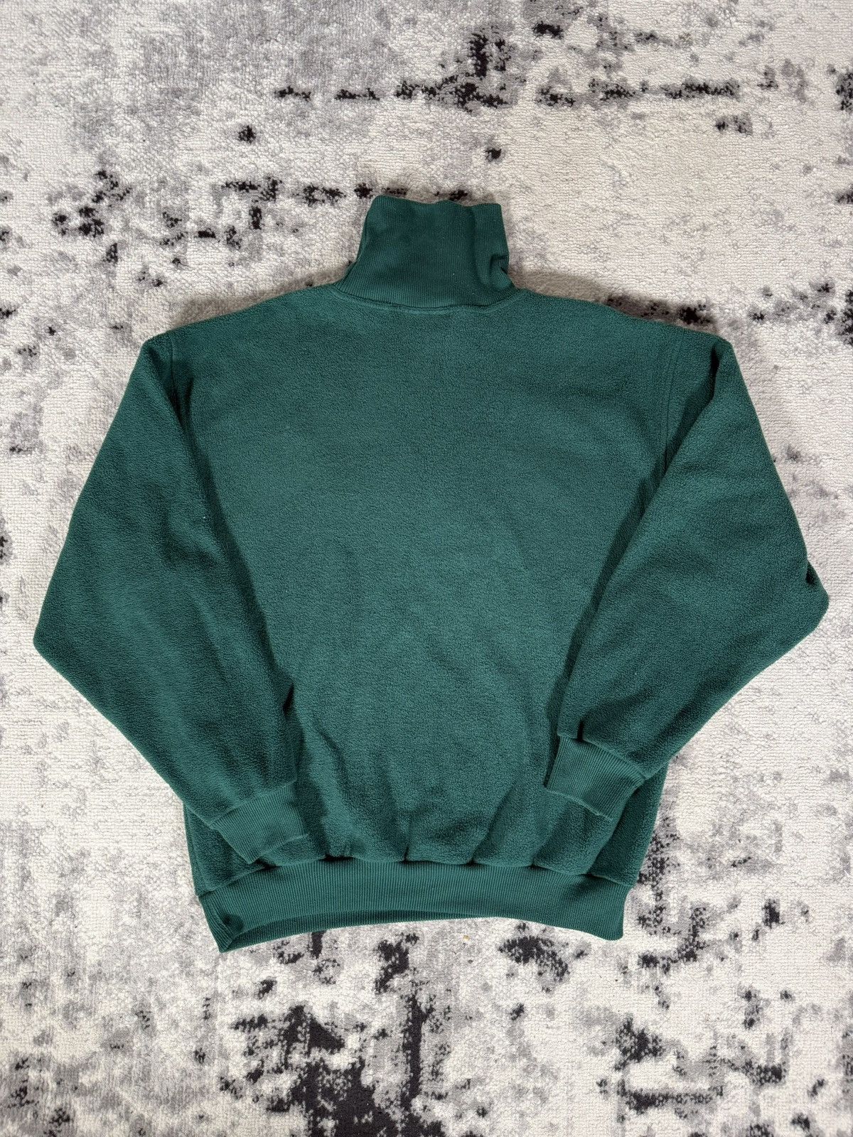 Adidas Vintage 90s Adidas Fleece Turtle Neck Sweatshirt Size US L / EU 52-54 / 3 - 2 Thumbnail
