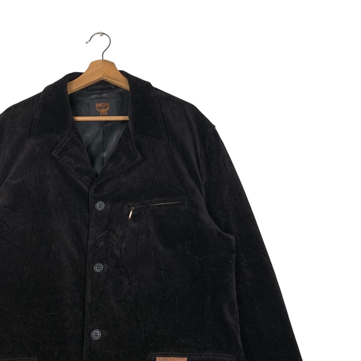 MCM Vintage MCM Legere Black Velvet Jacket #1400-C63 Size US L / EU 52-54 / 3 - 5 Thumbnail