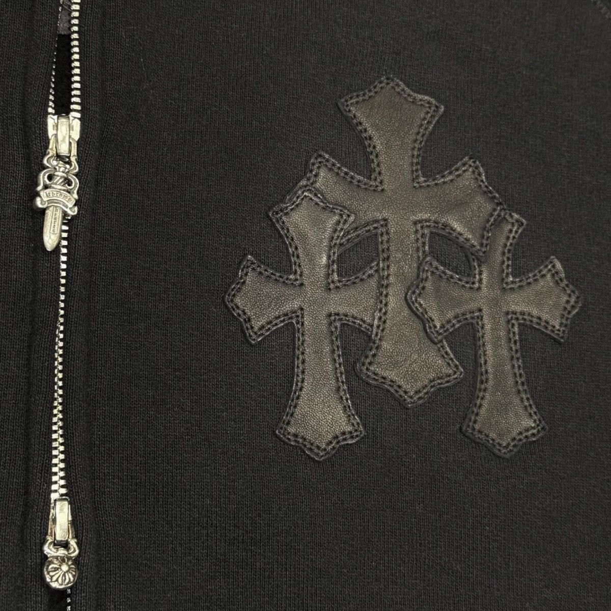 Chrome Hearts Triple Cross Paper Jam Zip Up Size US XXL / EU 58 / 5 - 3 Thumbnail