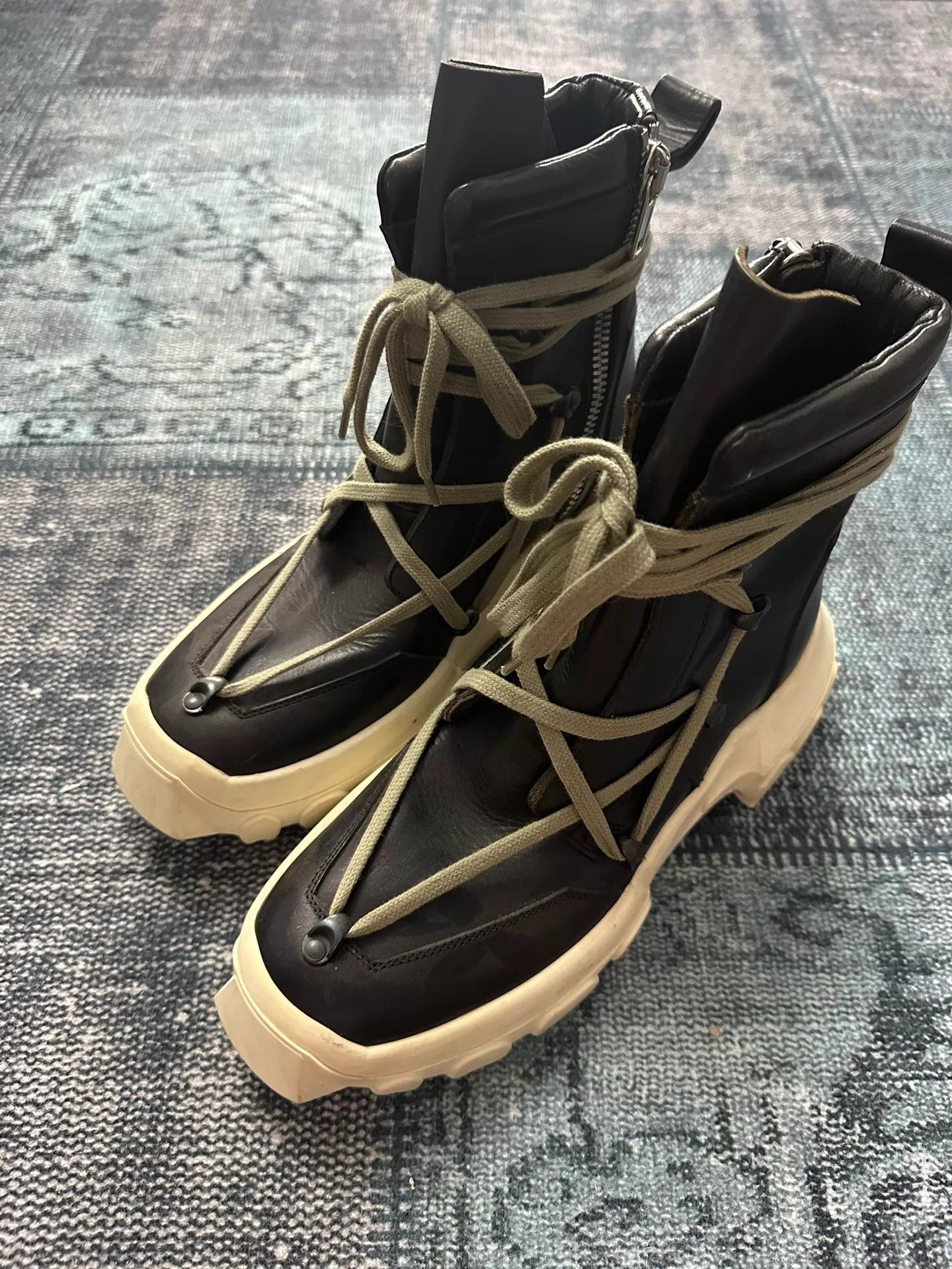 Rick Owens Rick Owens Pentagram Octopus Sole Boots 39 (40) Size US 6 / EU 39 - 3 Thumbnail