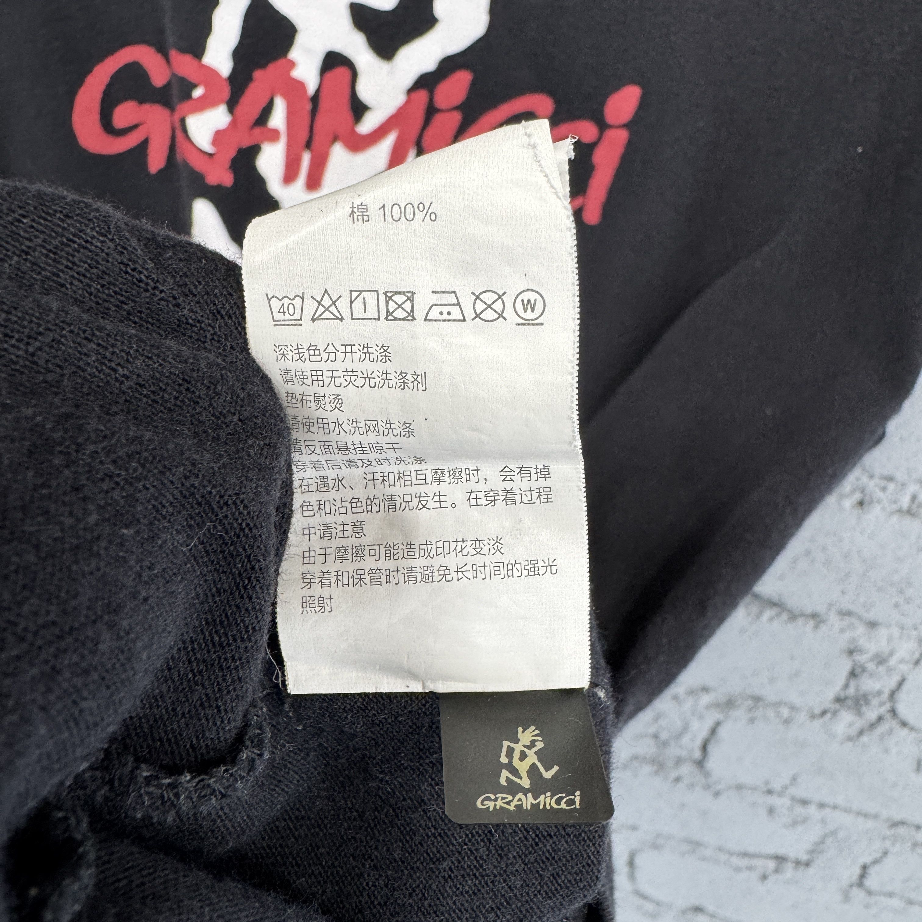 Gramicci Sunfaded Gramicci Big Logo Tshirt Size US L / EU 52-54 / 3 - 6 Thumbnail