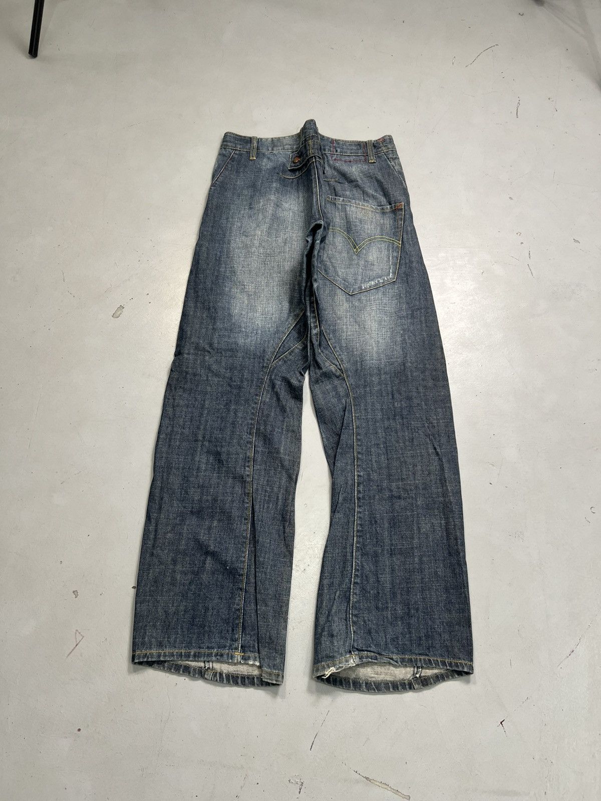 Levi's Vintage levis engineers denim pants buckle belt Size US 34 / EU 50 - 1 Thumbnail