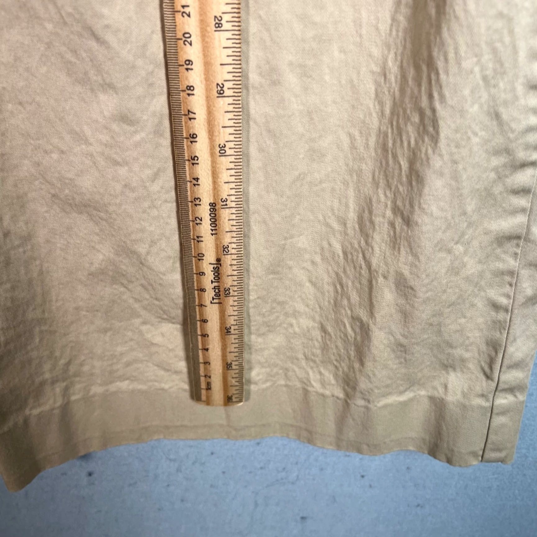 Everlane Everlane Pants Woman 6 Beige Organic Cotton Pleated Wide-Leg ? Size 28" / US 6 / IT 42 - 6 Thumbnail