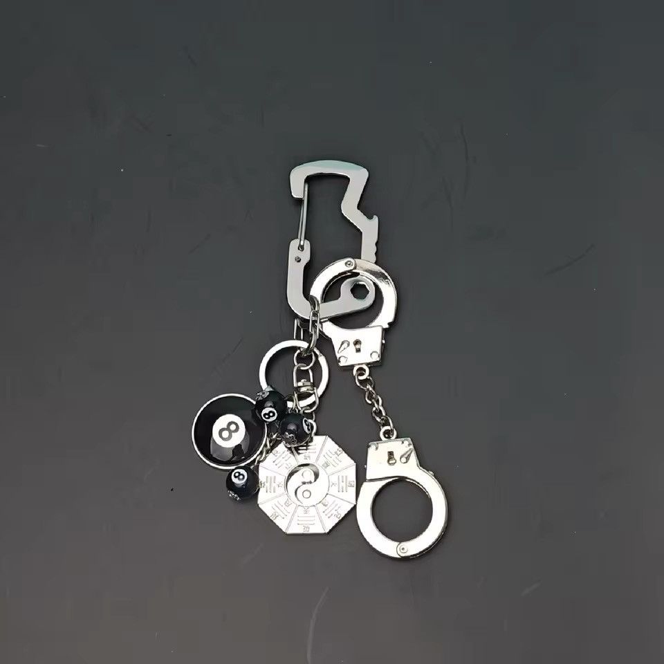 Anime Metal Set Carabiner Keychain Size ONE SIZE - 2 Thumbnail