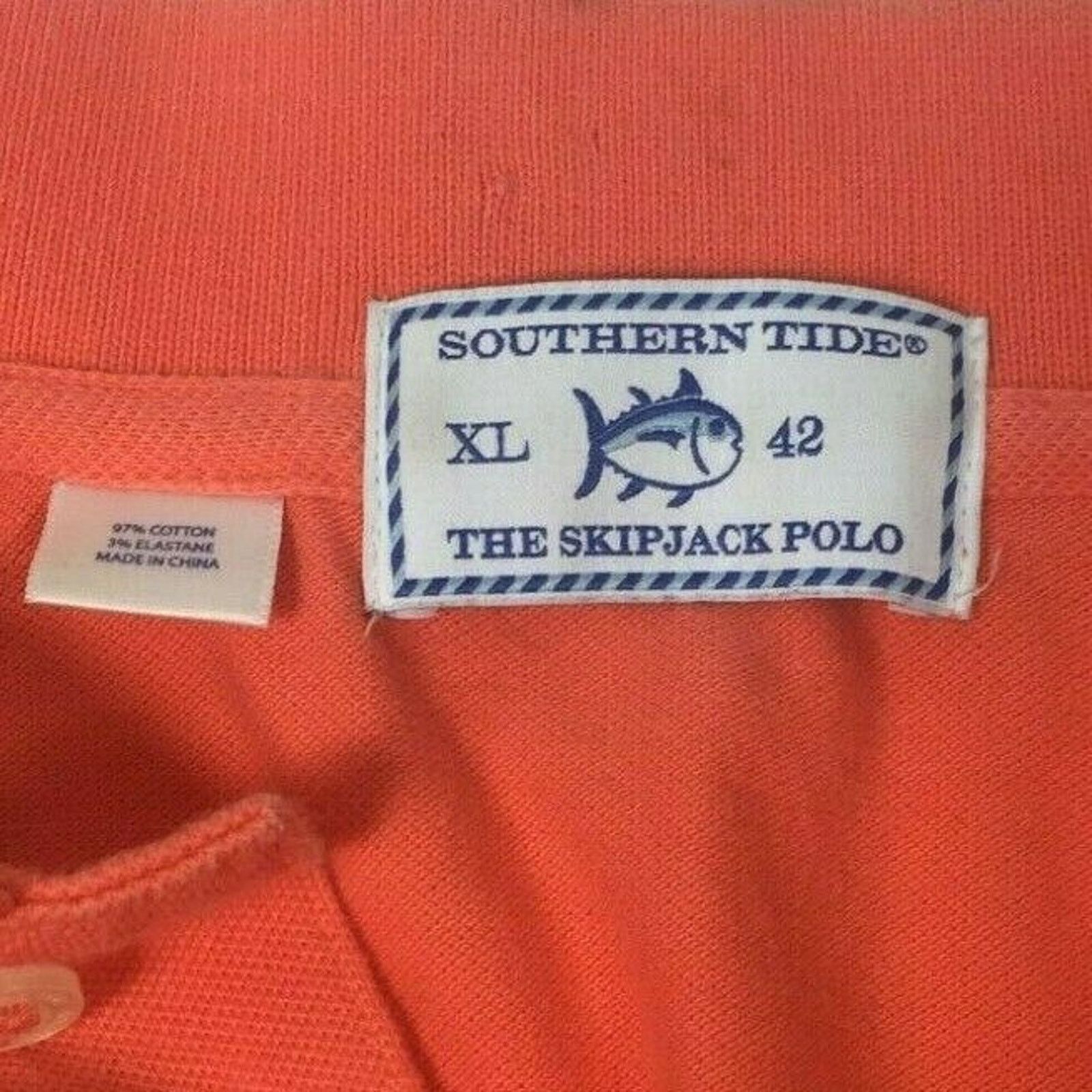 Southern Tide Southern Tide Mens Cotton Button Short Sleeve Shirt Size XL Size US XL / EU 56 / 4 - 3 Thumbnail