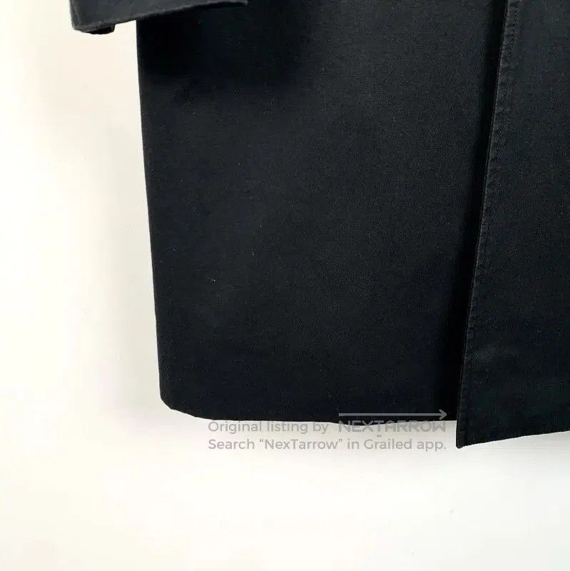 Burberry Burberry Black Cotton Women's Coat. Size M / US 6-8 / IT 42-44 - 4 Thumbnail