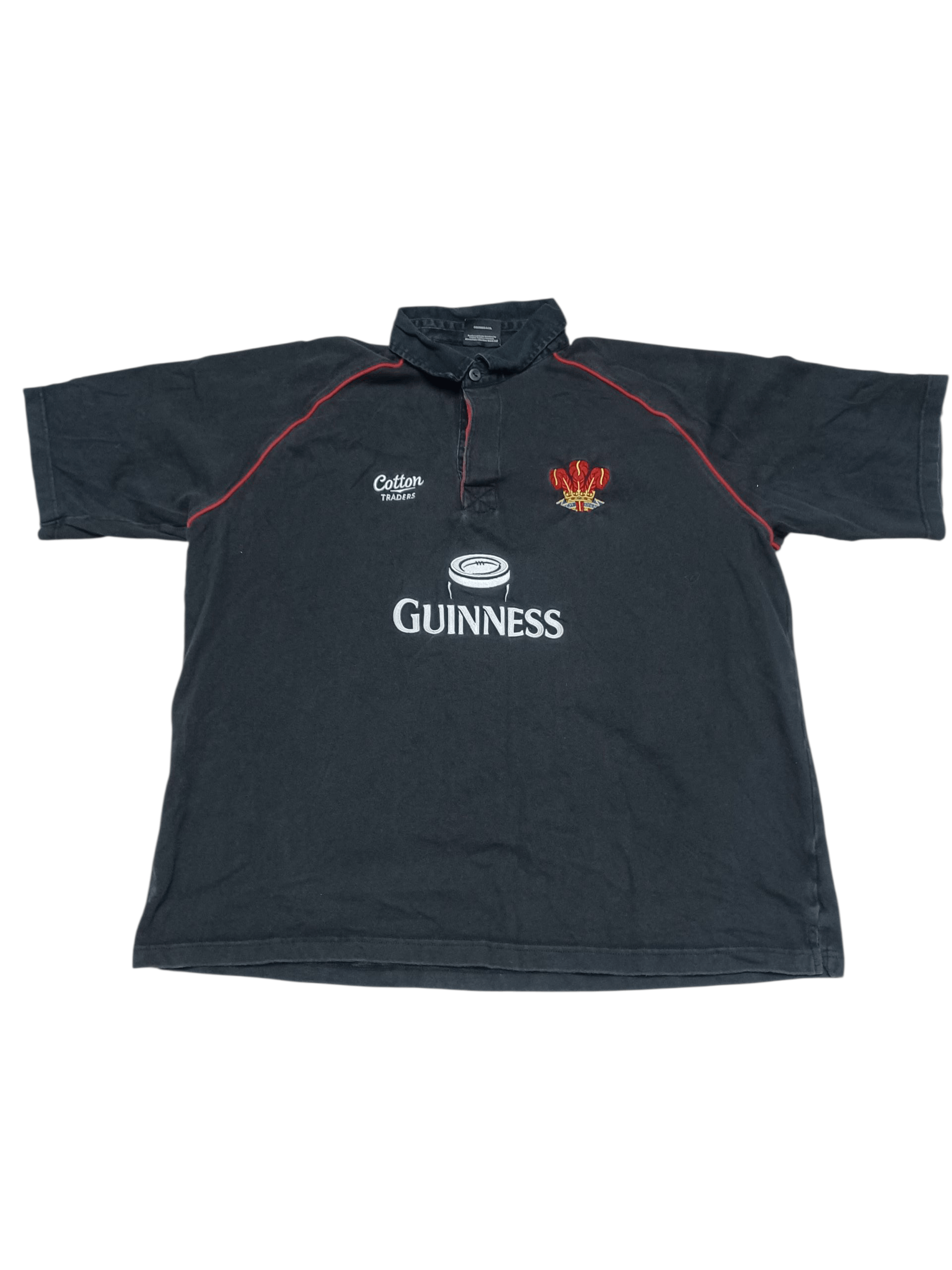 Cotton Traders GUINNESS VINTAGE COTTON TRADERS WALES RUGBY TEAM Size US XXL / EU 58 / 5 - 1 Thumbnail