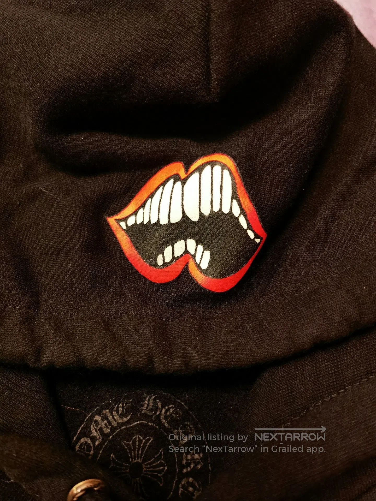 Chrome Hearts Chrome Hearts Mattyboy Red Lips Horseshoe Hoodie. Size US S / EU 44-46 / 1 - 3 Thumbnail