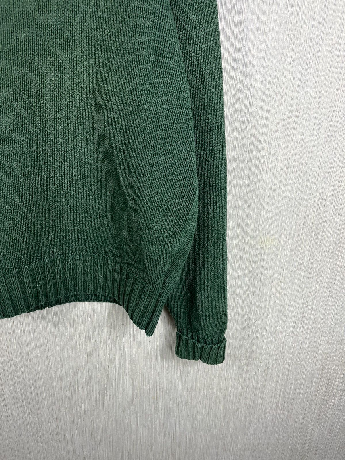 Polo Ralph Lauren × Vintage Vintage Polo by Ralph Lauren knit crewneck sweater forest Size US M / EU 48-50 / 2 - 7 Thumbnail