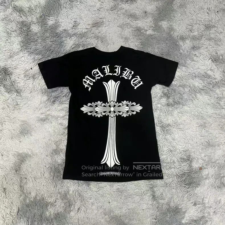 Chrome Hearts CHROME HEARTS Size S Oversized cross short sleeve behind ho Size US S / EU 44-46 / 1 - 1 Thumbnail