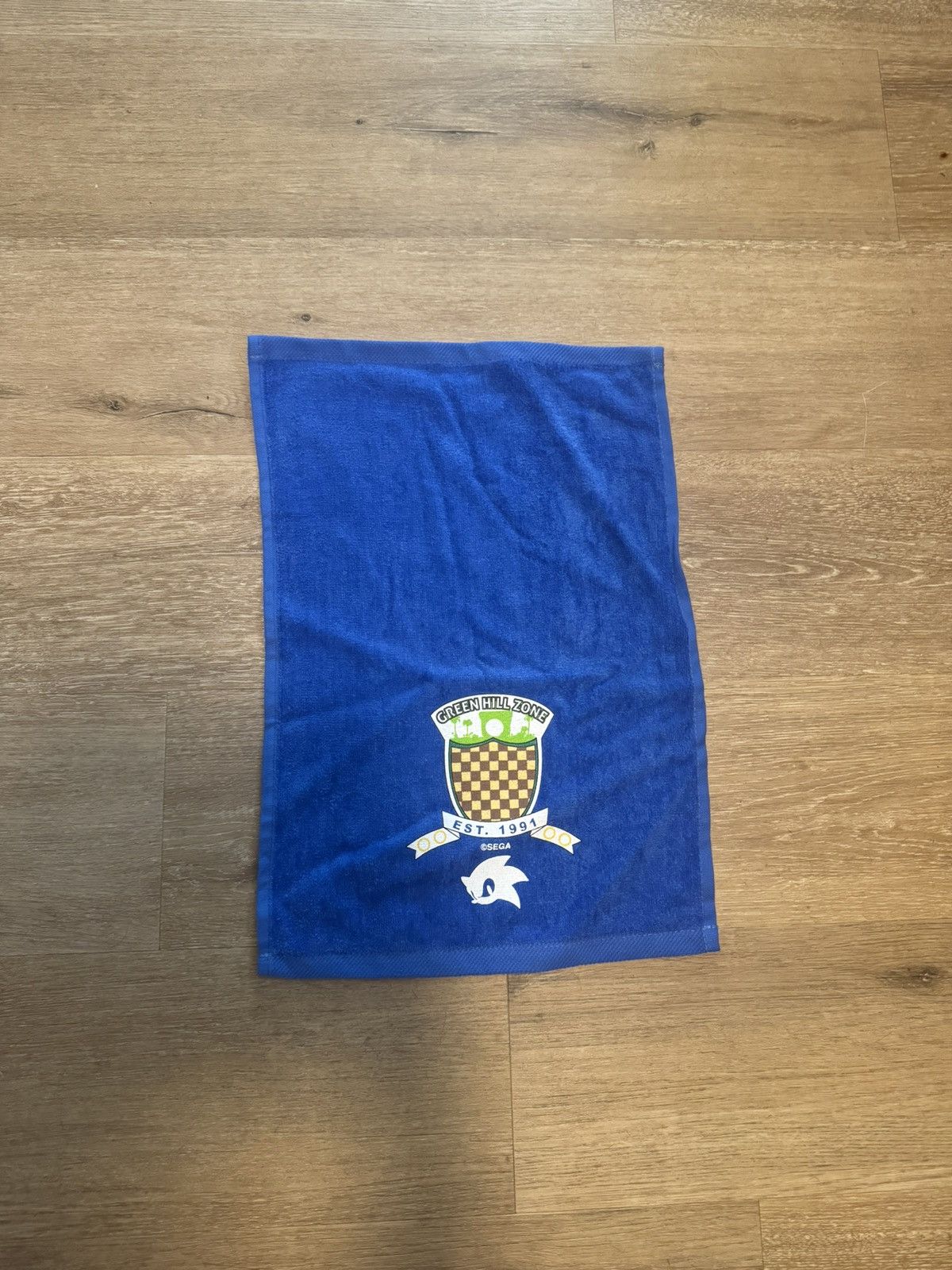 Video Store Apparel Sonic The Hedgehog Sega Official Golf Sweat Towel Size ONE SIZE - 5 Thumbnail