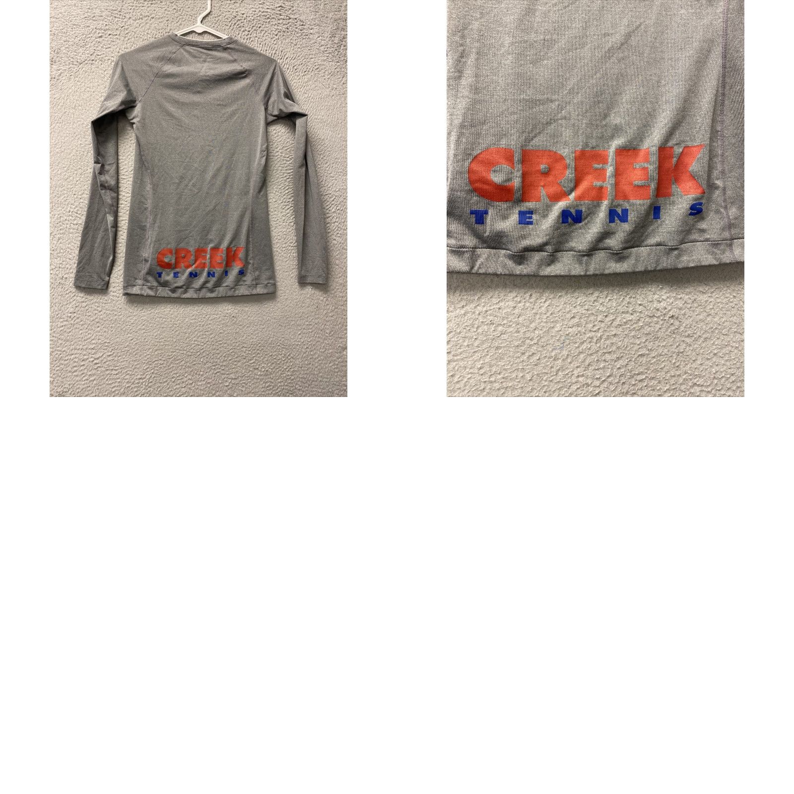 Nike Nike Shirt Womens M gray Running Dri-Fit Long Sleeve Active Fitness 52-66 Size M / US 6-8 / IT 42-44 - 8 Thumbnail