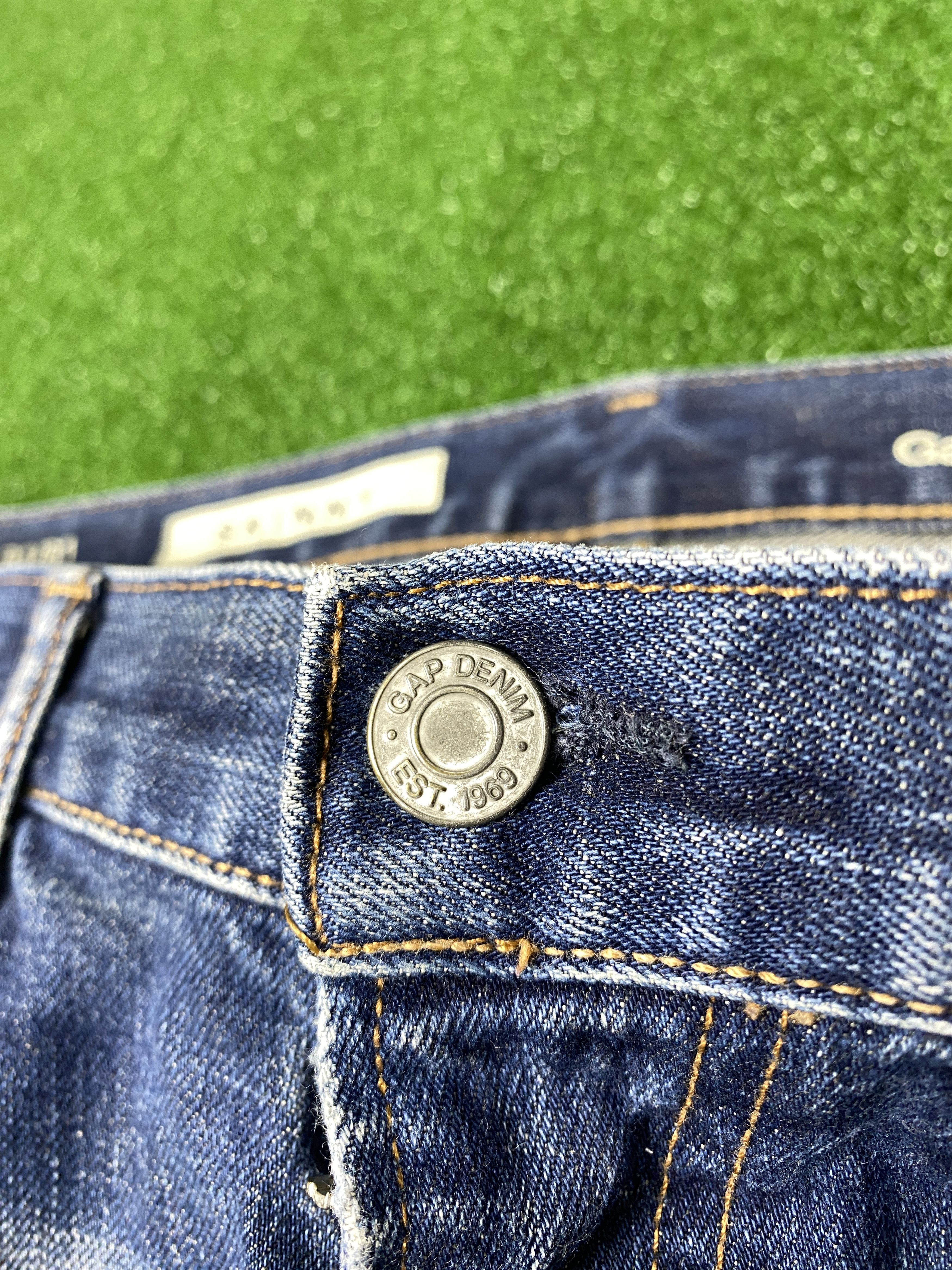 Gap Vintage Gap Distressed Faded Blue Jeans CP0041 Size US 35 - 4 Thumbnail