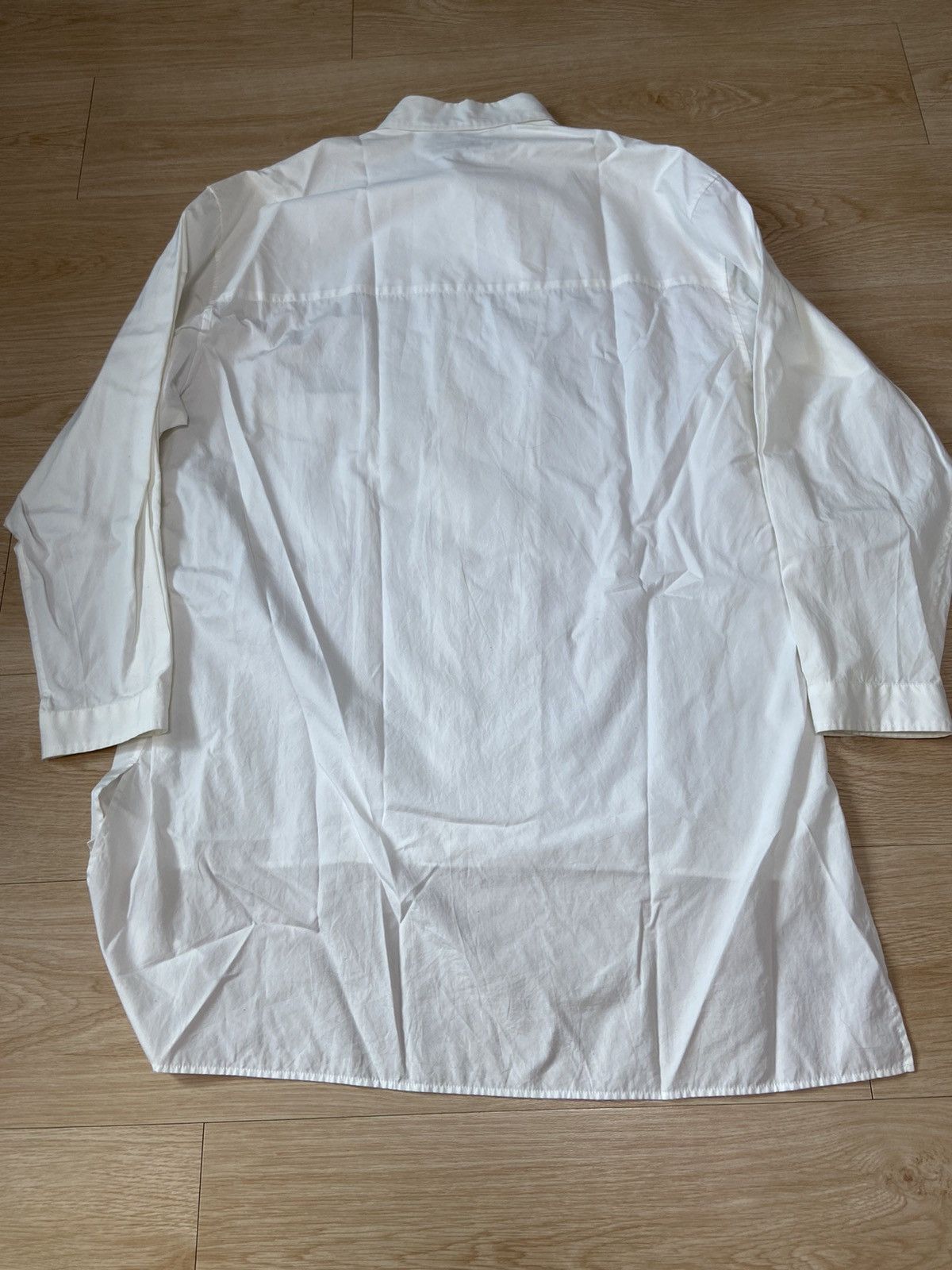 Yohji Yamamoto 3 Yohji Yamamoto Pour homme one pocket oversized shirt Size US L / EU 52-54 / 3 - 5 Thumbnail
