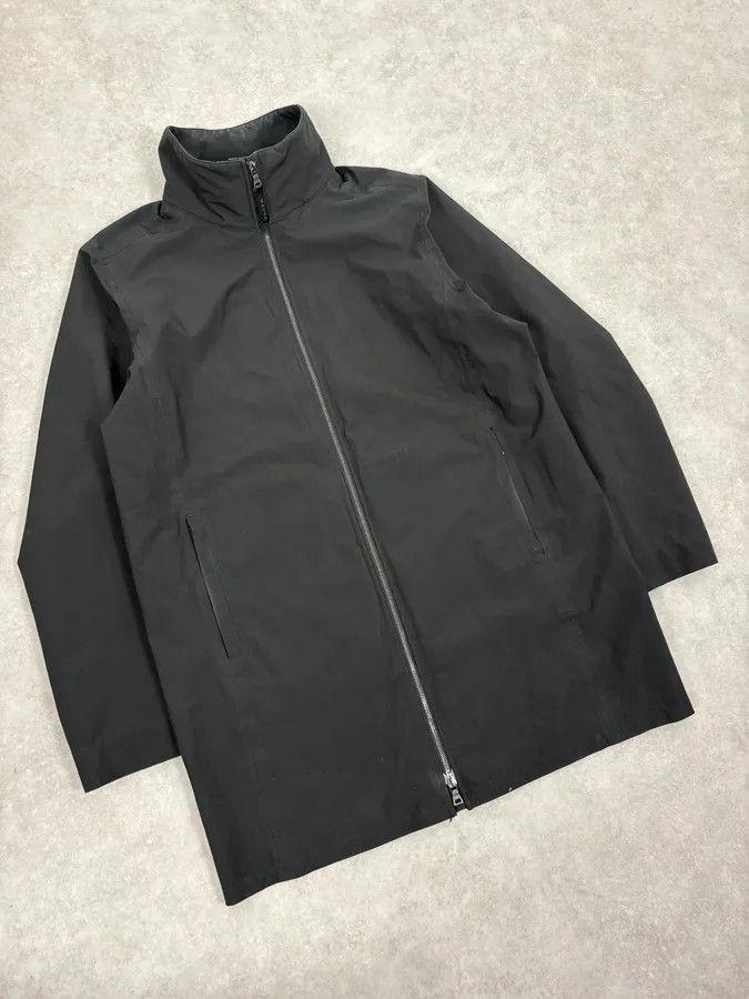 Prada AW2007 Prada Black Minimalist Long Jacket Size US L / EU 52-54 / 3 - 4 Thumbnail