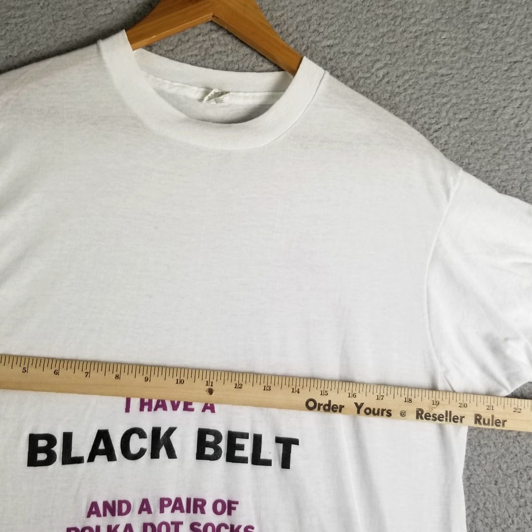 Vintage VINTAGE Screen Stars Jiu-Jitsu Shirt Large Men MMA Martial Arts Short Sleeve White 80s Funny Combat Size US L / EU 52-54 / 3 - 5 Thumbnail