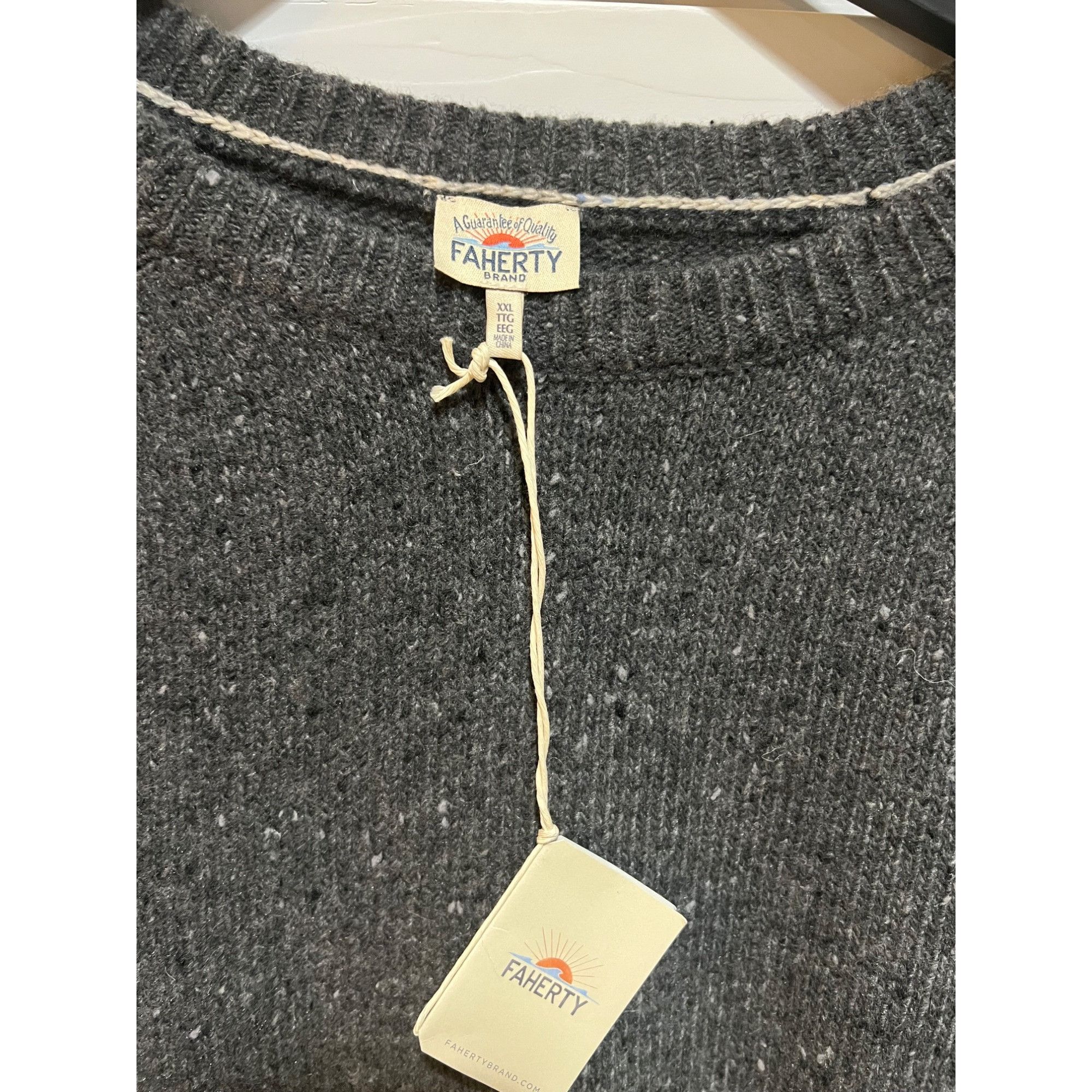 Faherty Faherty Wool Blend Sweater NWT - Size XXL MSRP Size US XXL / EU 58 / 5 - 2 Thumbnail