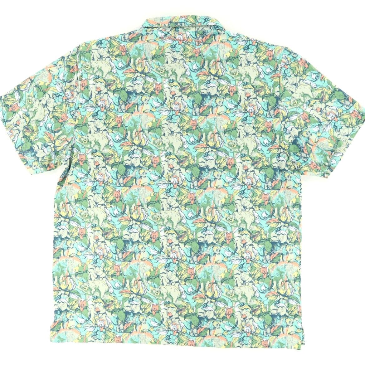 Vintage VINTAGE William Murray It's Like a Jungle Golf Stretch Polo Shirt Green Men's 2XL Size US XXL / EU 58 / 5 - 4 Thumbnail