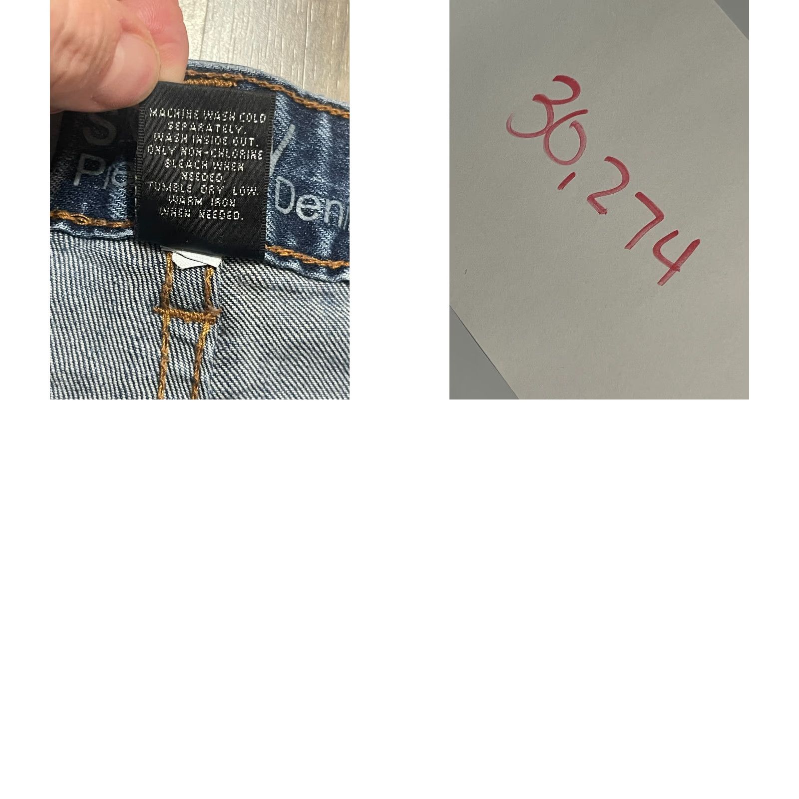 Mossimo Mossimo Jeans Womens 10R Blue Denim Skinny 30.5in Regular Inseam Size 32" / US 10 / IT 46 - 8 Thumbnail