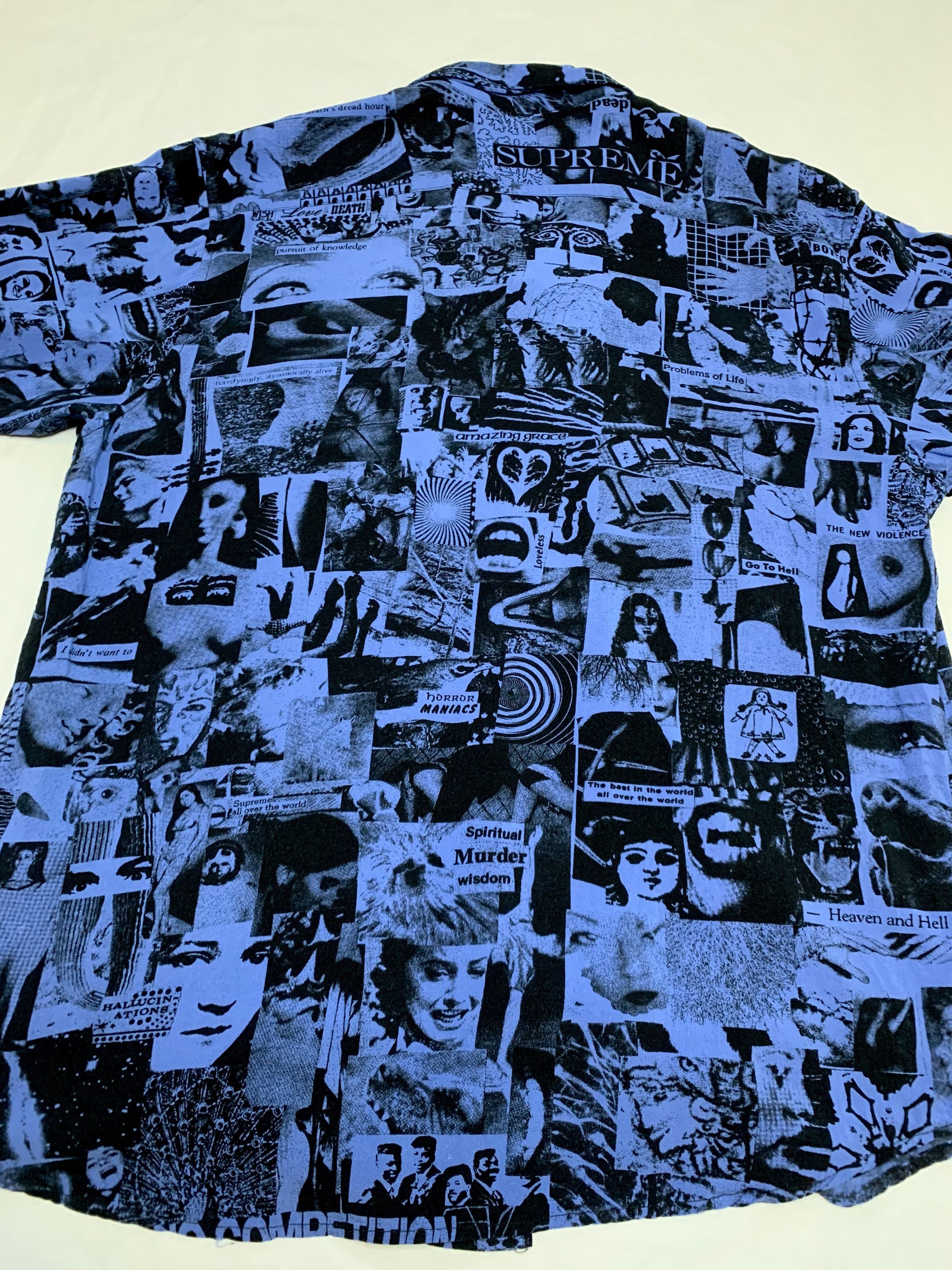 Supreme Supreme SS18 Vibrations Shirt (XL) Size US XL / EU 56 / 4 - 6 Thumbnail