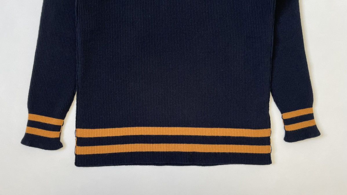 Maison Margiela A/W 21 ‘Sailor Collar’ Ribbed Knit Sweater Size US S / EU 44-46 / 1 - 9 Thumbnail