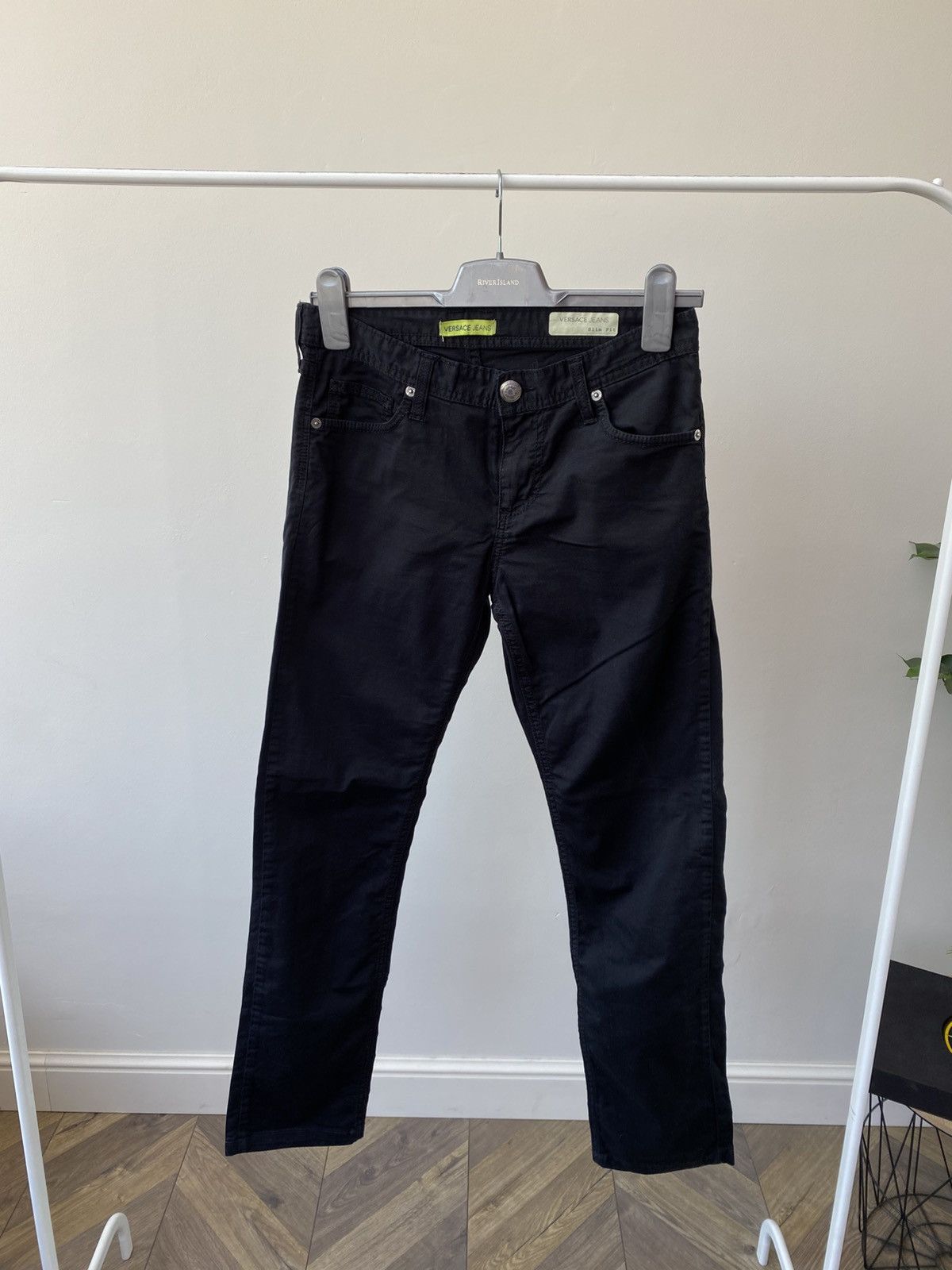 Versace Jeans Couture Vintage Versace Jeans Pants Embroidered Logo Size US 31 - 2 Thumbnail