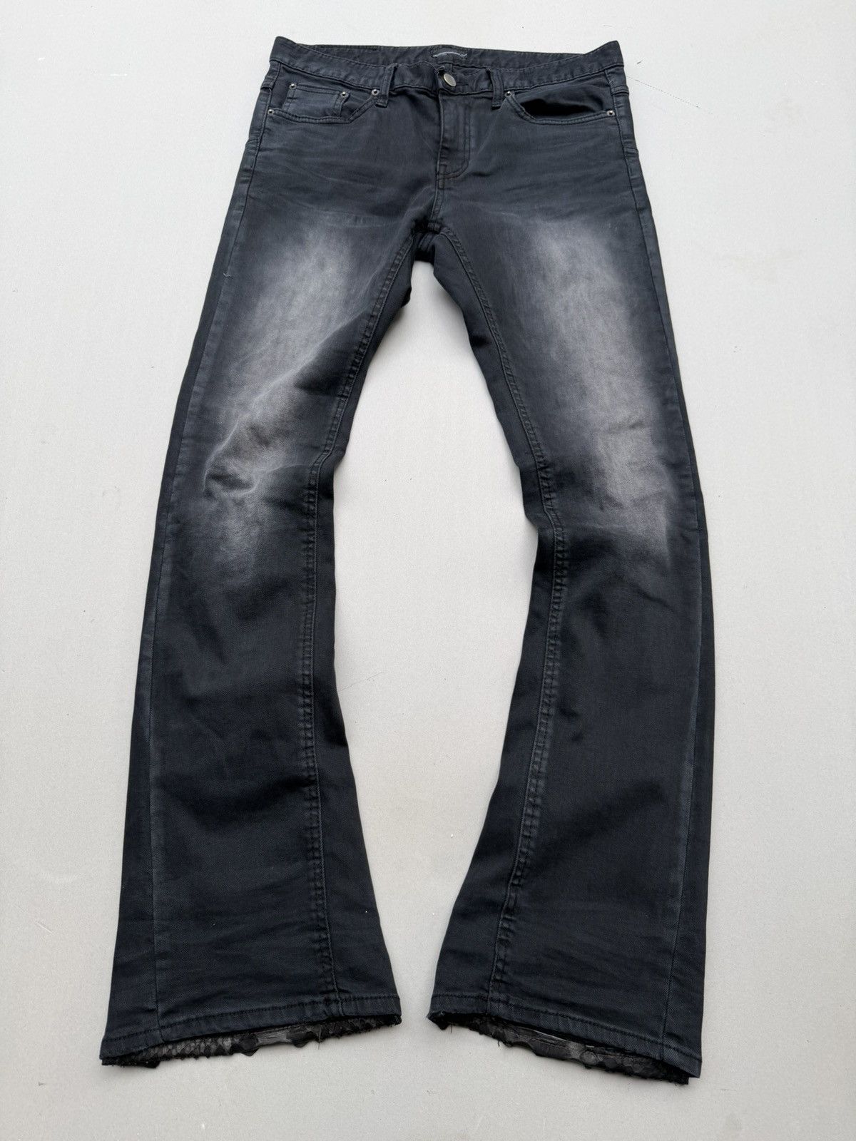 Japanese Brand × Lad Musician AW07 Lad Musician Tape Black Denim