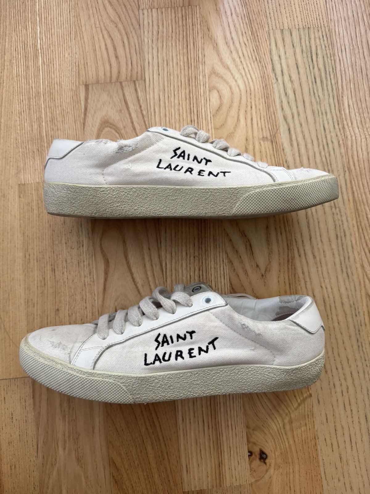 Yves Saint Laurent YSL Trainers Size US 7 / IT 37 - 6 Thumbnail