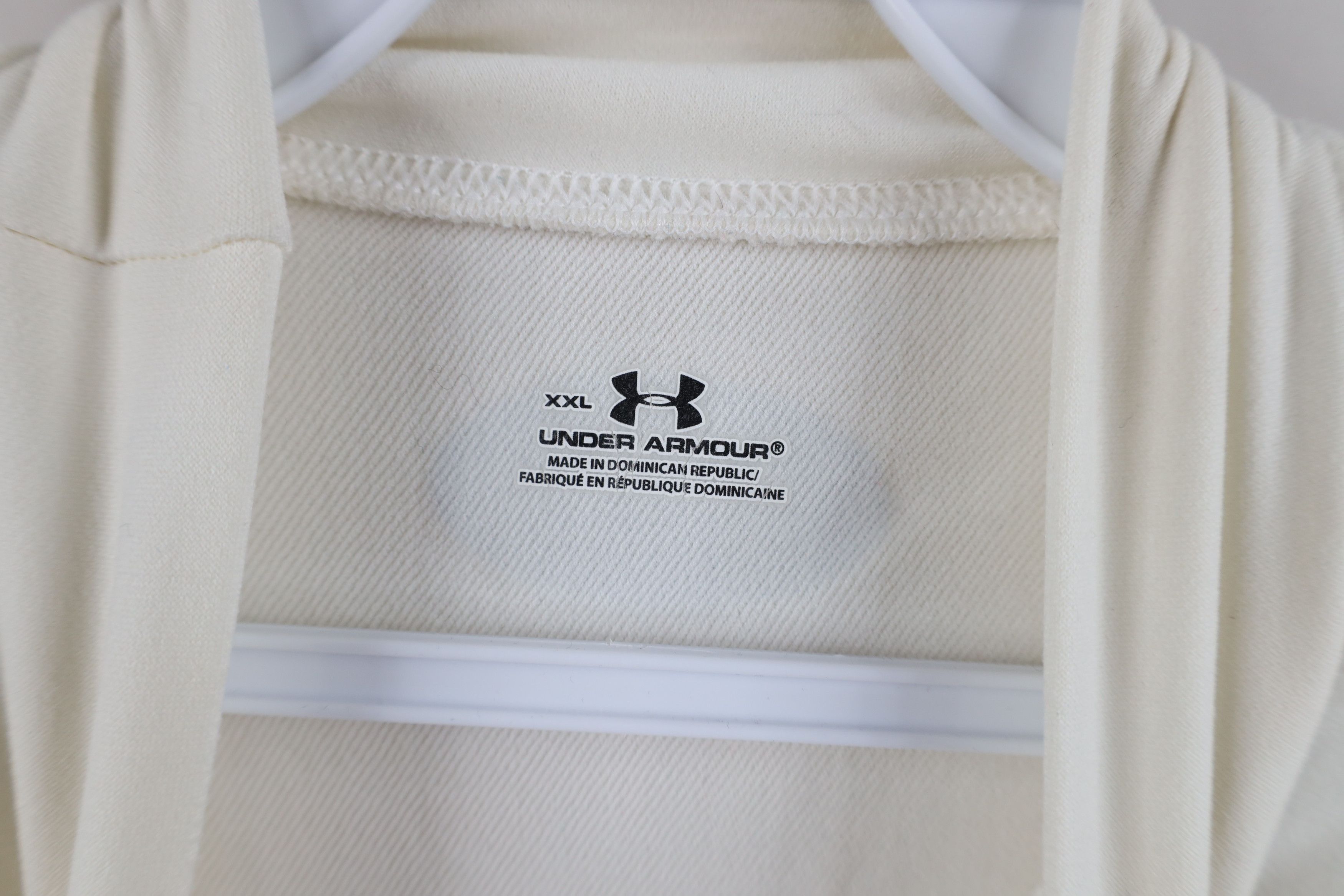 Under Armour × Vintage Under Armour ColdGear Compression Mock Neck T-Shirt White Size US XXL / EU 58 / 5 - 6 Thumbnail