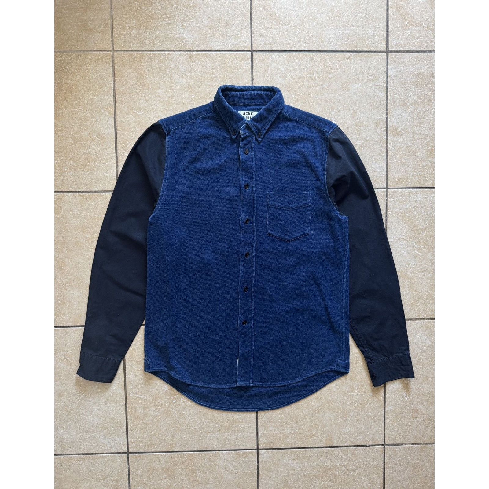 Acne Studios Acne Studios Isherwooddenfla AW13 Shirt Size US M / EU 48-50 / 2 - 1 Thumbnail
