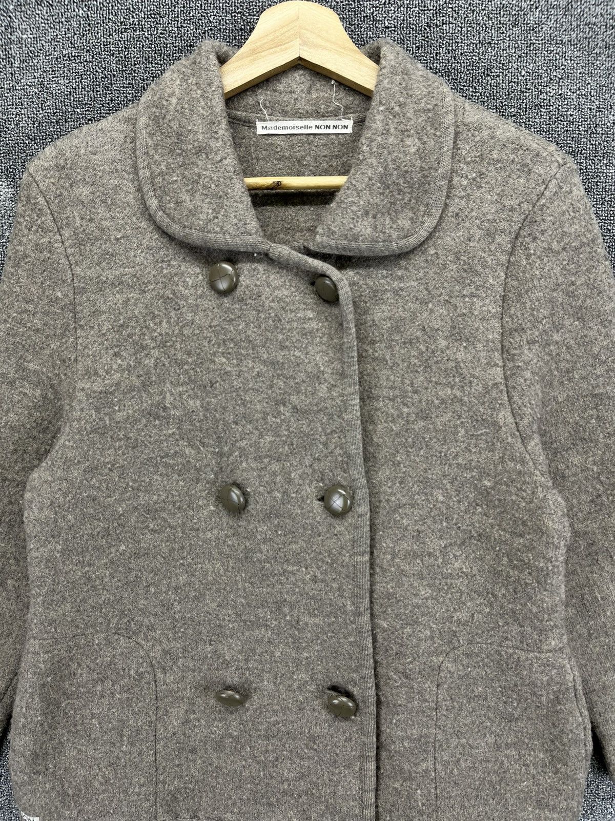 Issey Miyake Issey Miyake Mademoiselle Non Non Wool Cardigan Jacket Size M / US 6-8 / IT 42-44 - 4 Thumbnail
