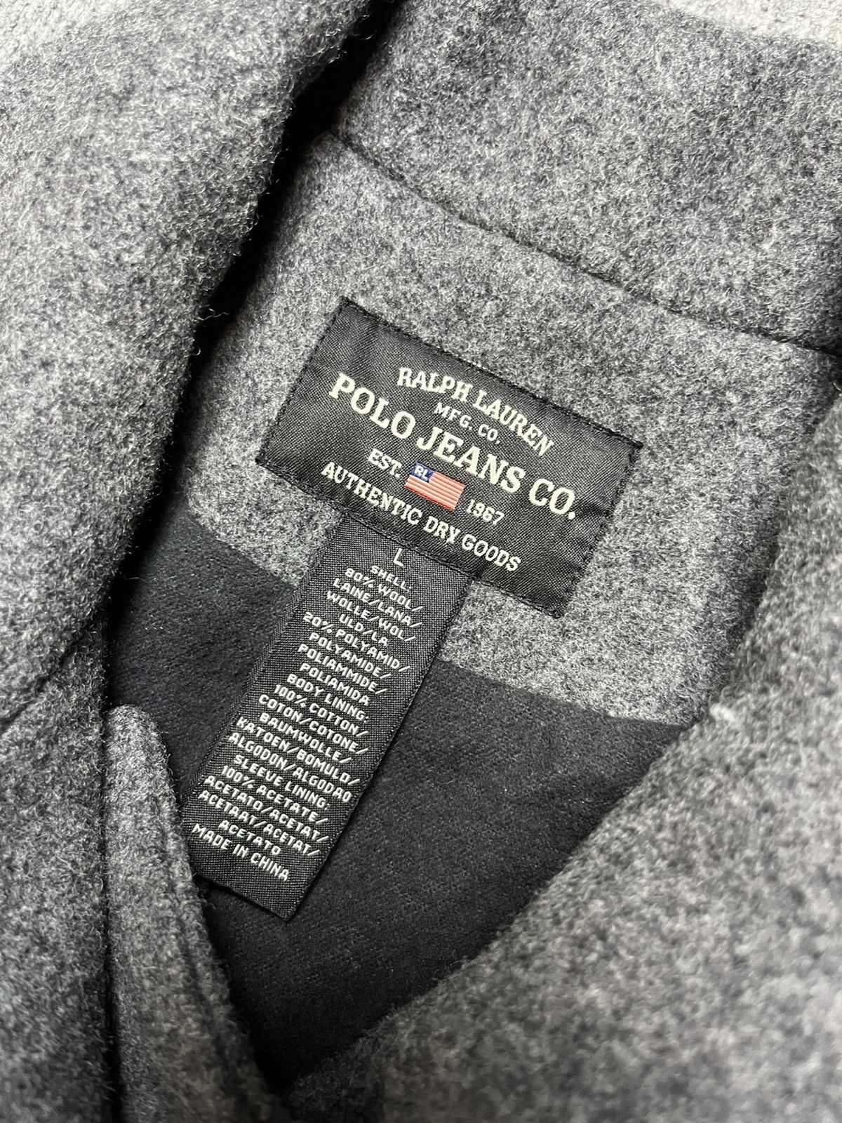 Polo Ralph Lauren Ralph Lauren Polo Jeans Company wool coat Size L / US 10 / IT 46 - 5 Thumbnail