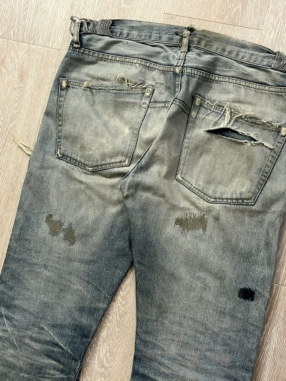 Undercover AW06 Guruguru BBV Bug/Insect Denim Jeans Size US 32 / EU 48 - 9 Thumbnail