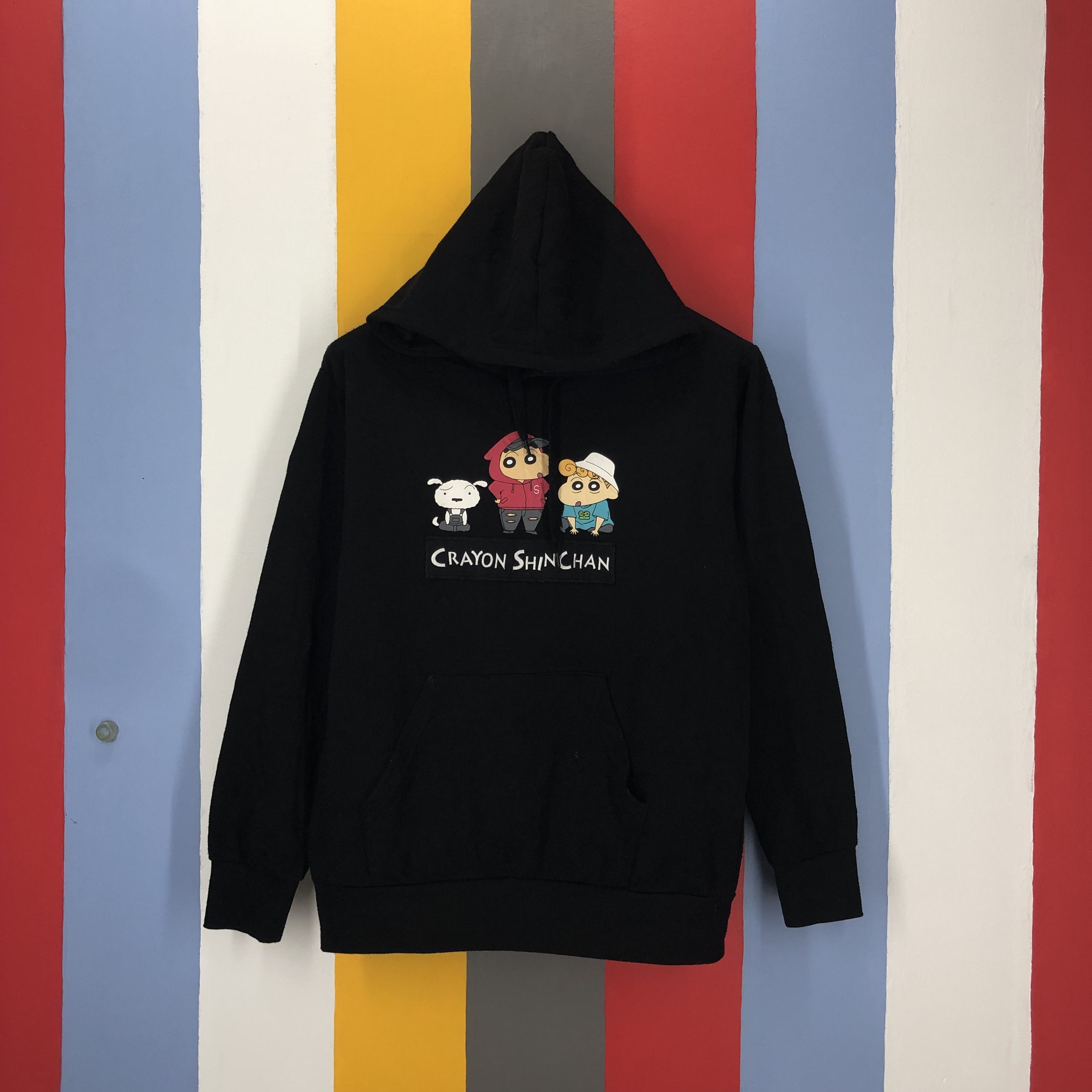 Japanese Brand CRAYON SHIN CHAN Hoodie Pullover #1671/04 Size US M / EU 48-50 / 2 - 1 Thumbnail