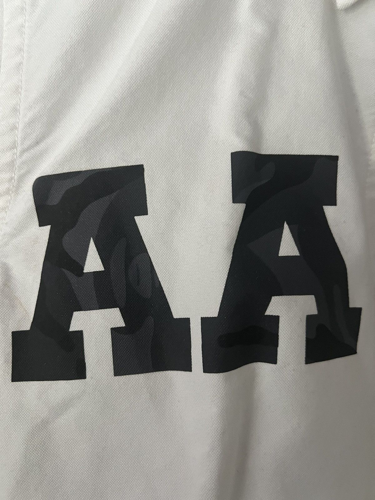 Aape Aape by bathing ape camo letter dress shirt Size US S / EU 44-46 / 1 - 13 Thumbnail