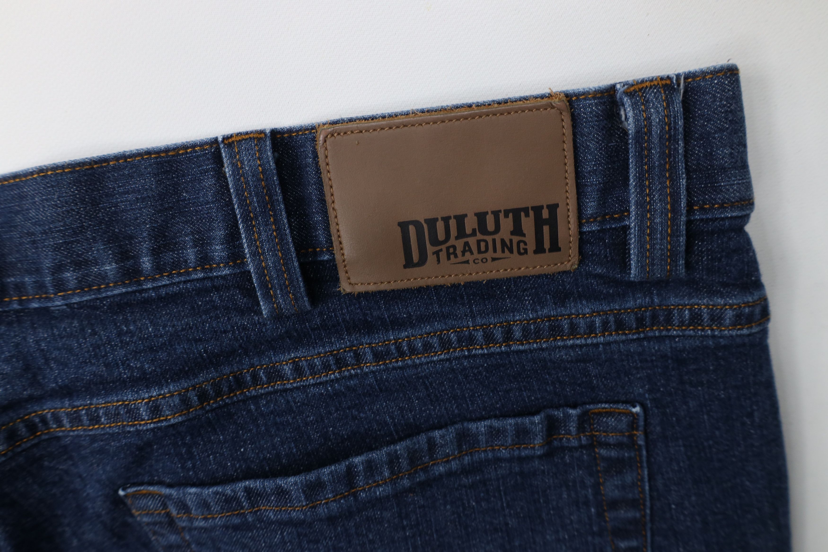 Duluth Trading Company Duluth Trading Co Wide Leg Flex Weekender Denim Jeans Blue Size US 44 / EU 60 - 13 Thumbnail