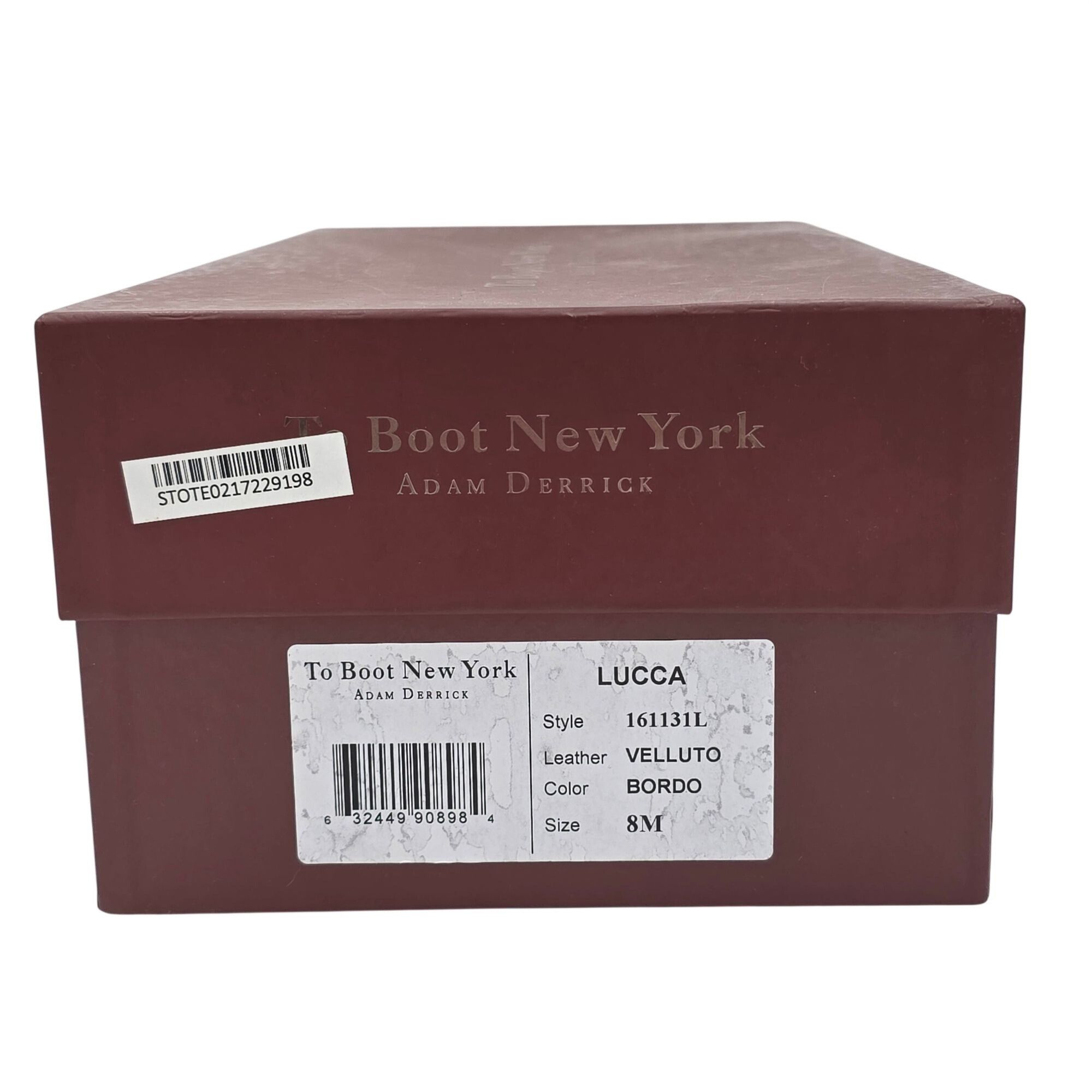 To Boot New York Italy To Boot Adam Derrick Mens 8M Garnet Red Velvet Dress S Size US 8 / EU 41 - 5 Thumbnail