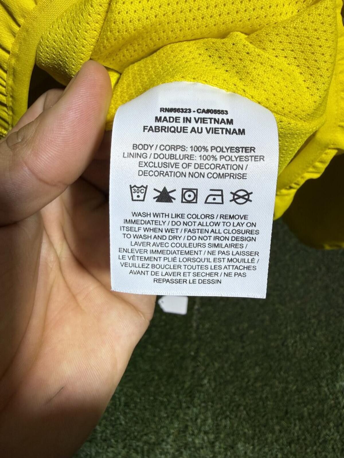 Supreme Supreme Yellow Track Jacket Sz. M Size ONE SIZE - 4 Thumbnail