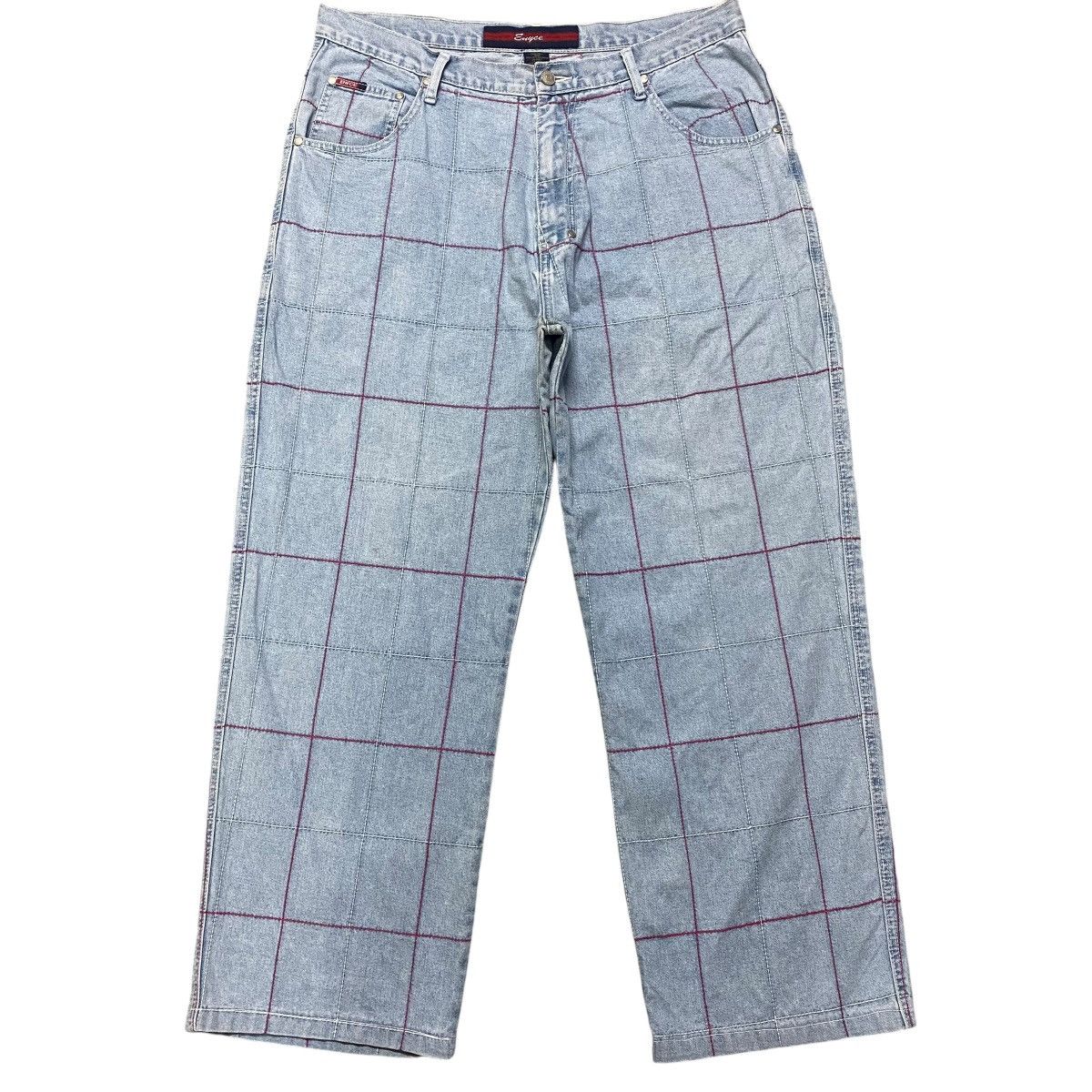 Enyce Vintage ENYCE Denim Baggy Jeans Size US 38 / EU 54 - 2 Thumbnail