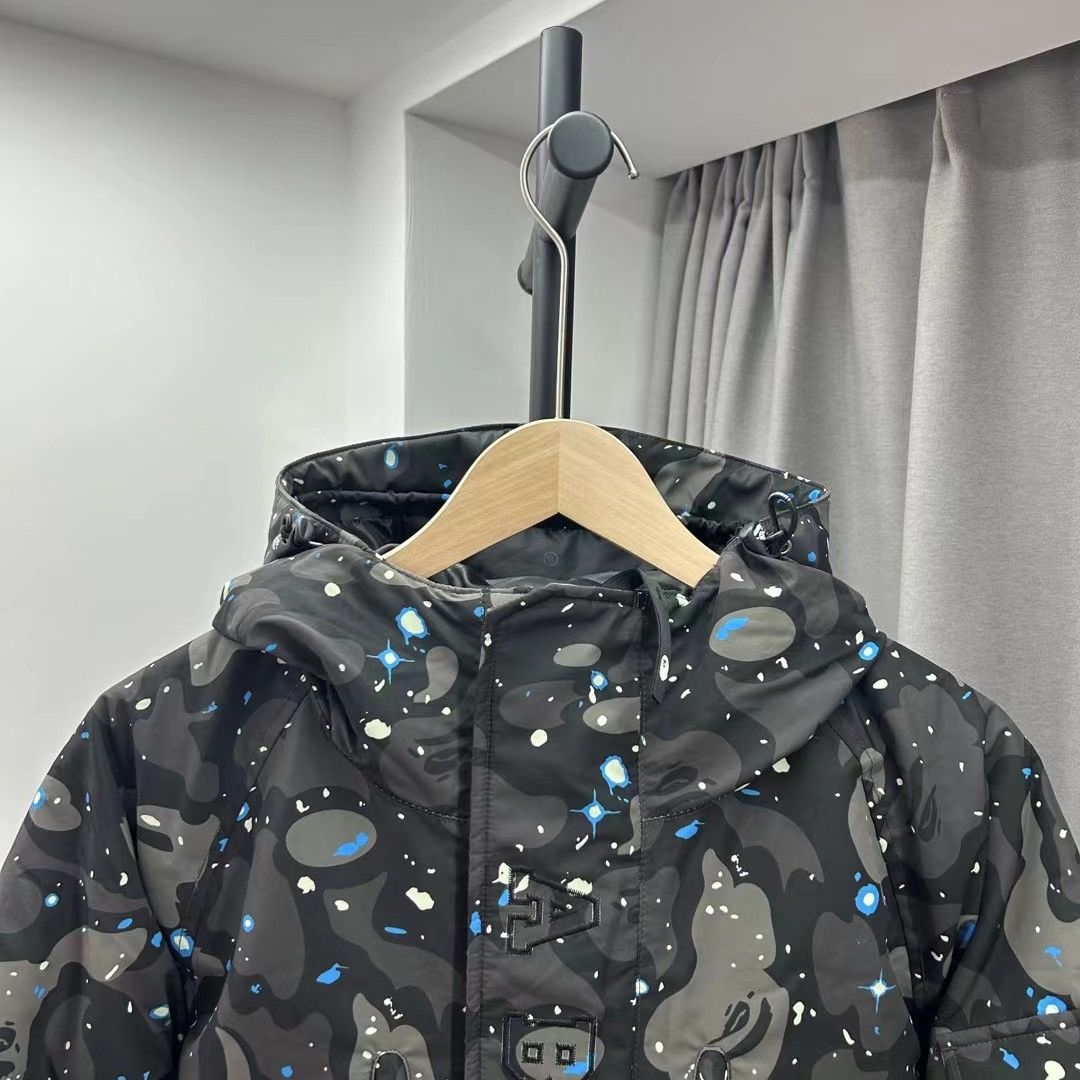 Bape SPACE CAMO SHARK WIDE JACKET Size US M / EU 48-50 / 2 - 2 Thumbnail
