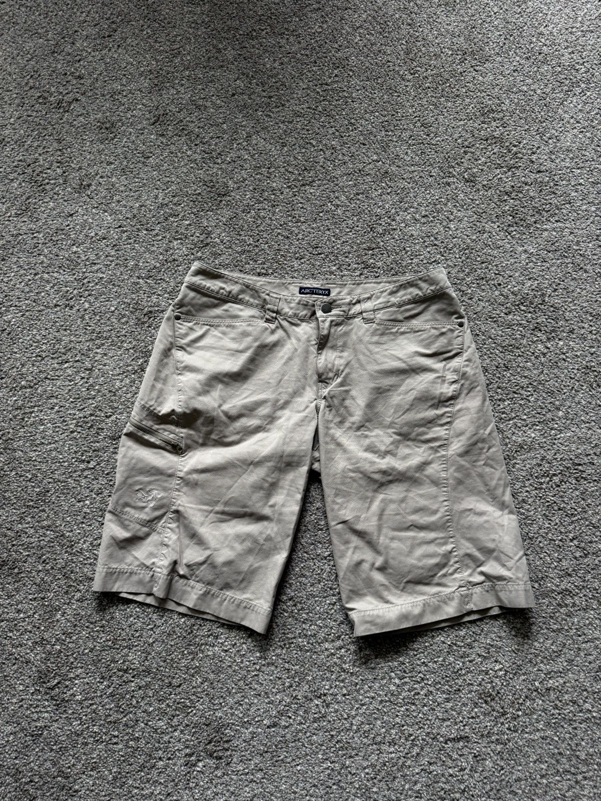 Arc'teryx Arc’teryx Hiking Shorts Outdoor Gorpcore Beige Lightweight Size 32" / US 10 / IT 46 - 1 Thumbnail