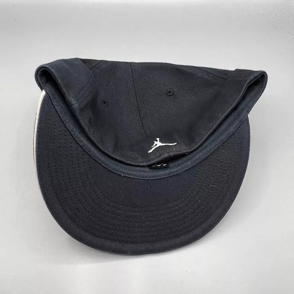 Jordan Brand Air Jordan Hat Men 7 Navy Cement Elephant Jumpman Fitted Cap Size ONE SIZE - 6 Thumbnail