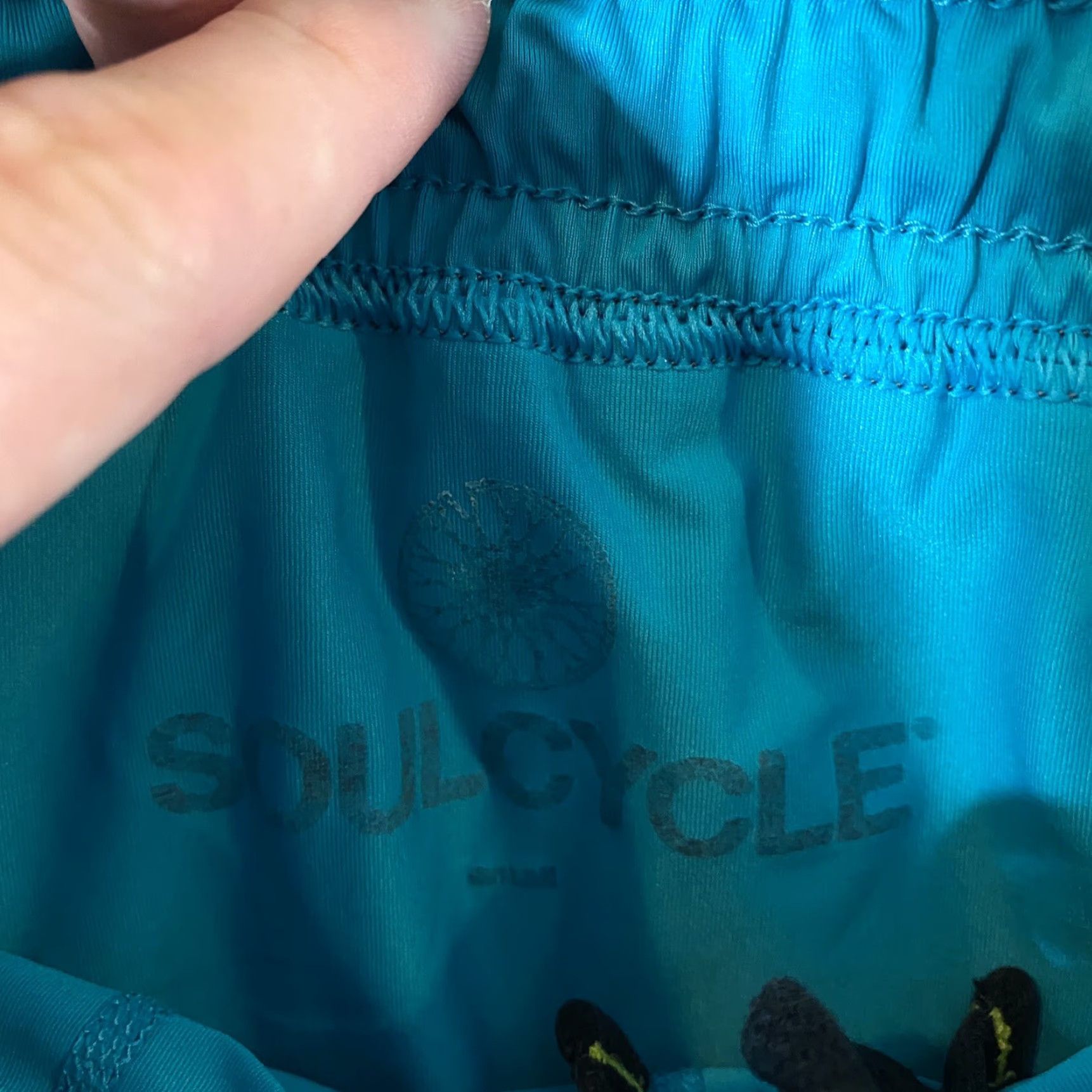 Vintage Soul Cycle Shorts Men Small Gray Blue Lined Workout Running Drawstring 7" Inseam Size US 29 - 4 Thumbnail