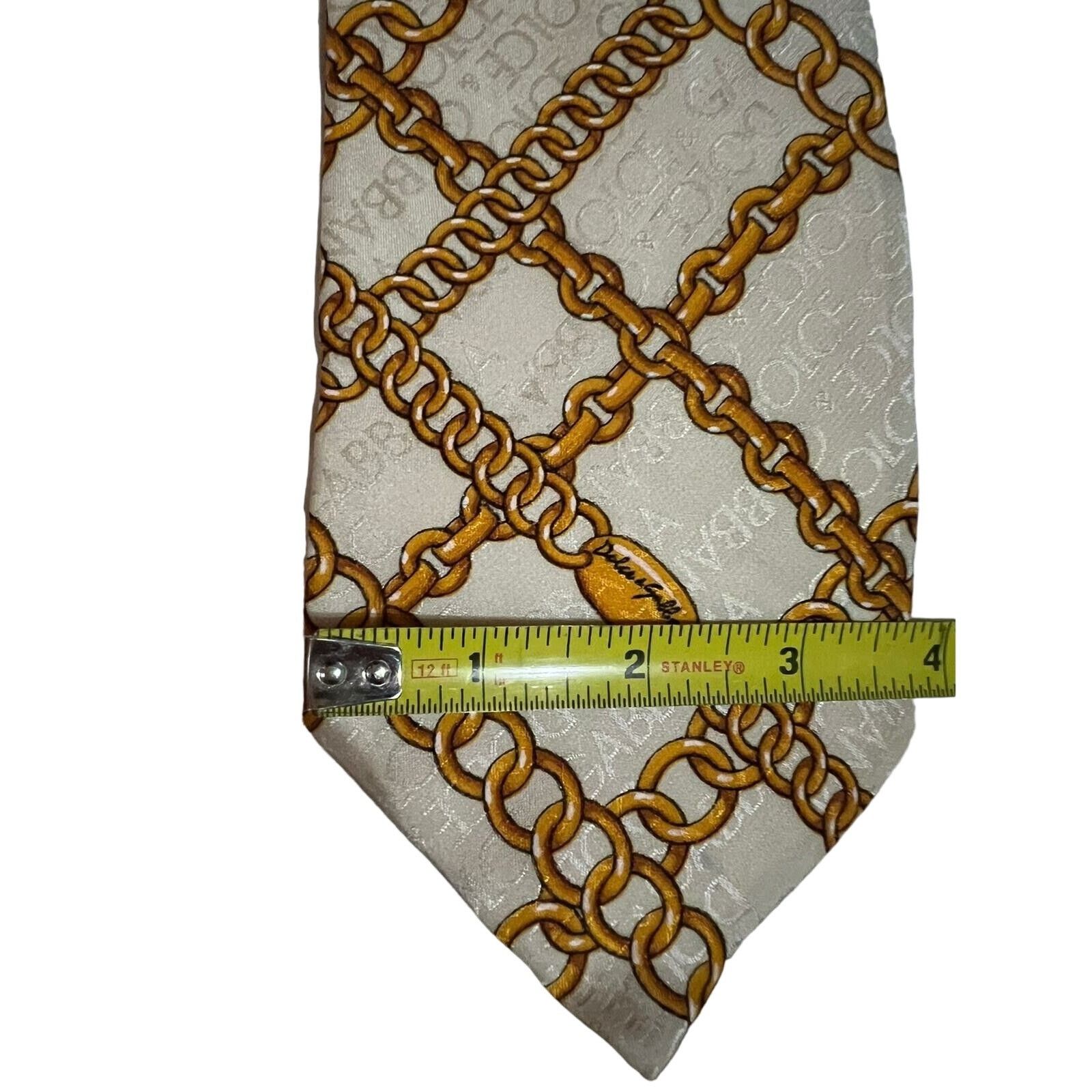 Dolce & Gabbana DOLCE GABBANA CRAVATTE Made in Italy Mens Tie Size ONE SIZE - 3 Thumbnail