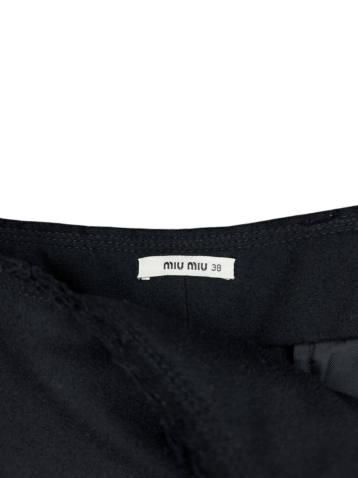 Miu Miu 2013 Belted Skort Size 26" / US 2 / IT 38 - 6 Thumbnail