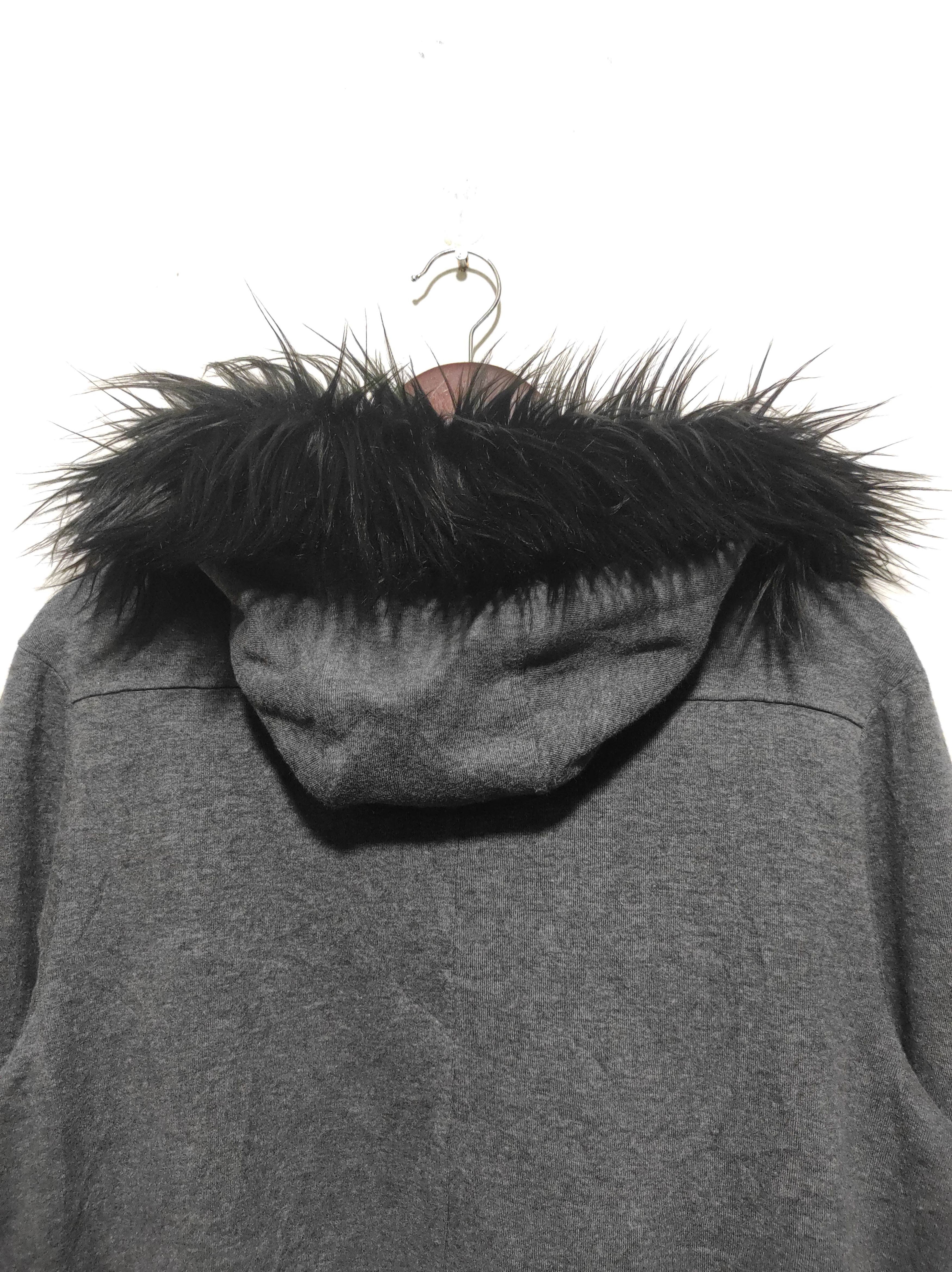 Japanese Brand Inter Crew Asymetrycal zip fur hoodie ifsix LGB style Size US S / EU 44-46 / 1 - 16 Thumbnail
