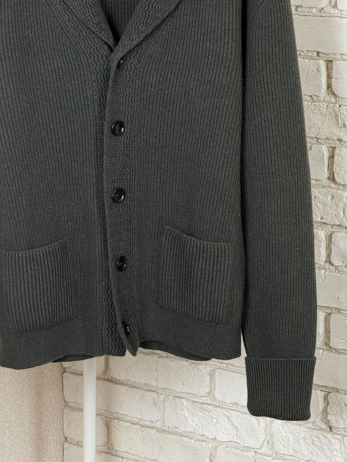 Tom Ford Tom Ford Cashmere Green Cardigan Sweater Size US L / EU 52-54 / 3 - 5 Thumbnail